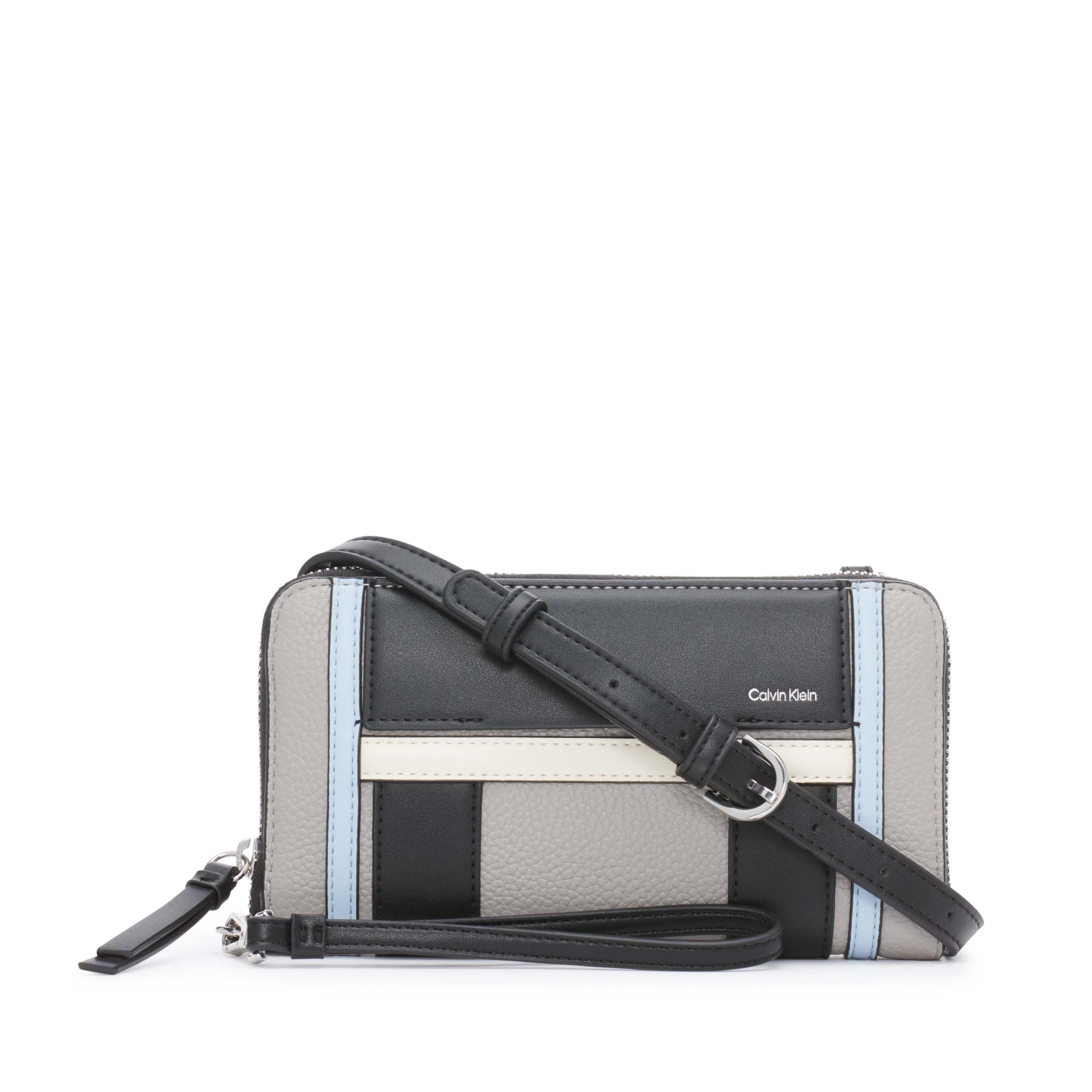 Calvin Klein Sol Organizational Crossbody Wallet on a String - Stylish Hands-Free Bag for Travel, Shopping & Everyday Use