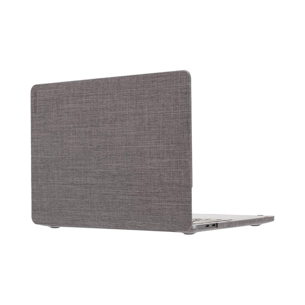 Durable Textured Hardshell Case with Soft NanoSuede Lining for MacBook Pro 13-inch (2016-2019) - Lightweight Ash Grey Protective Cover | Perfect for Work, Travel & Everyday Use