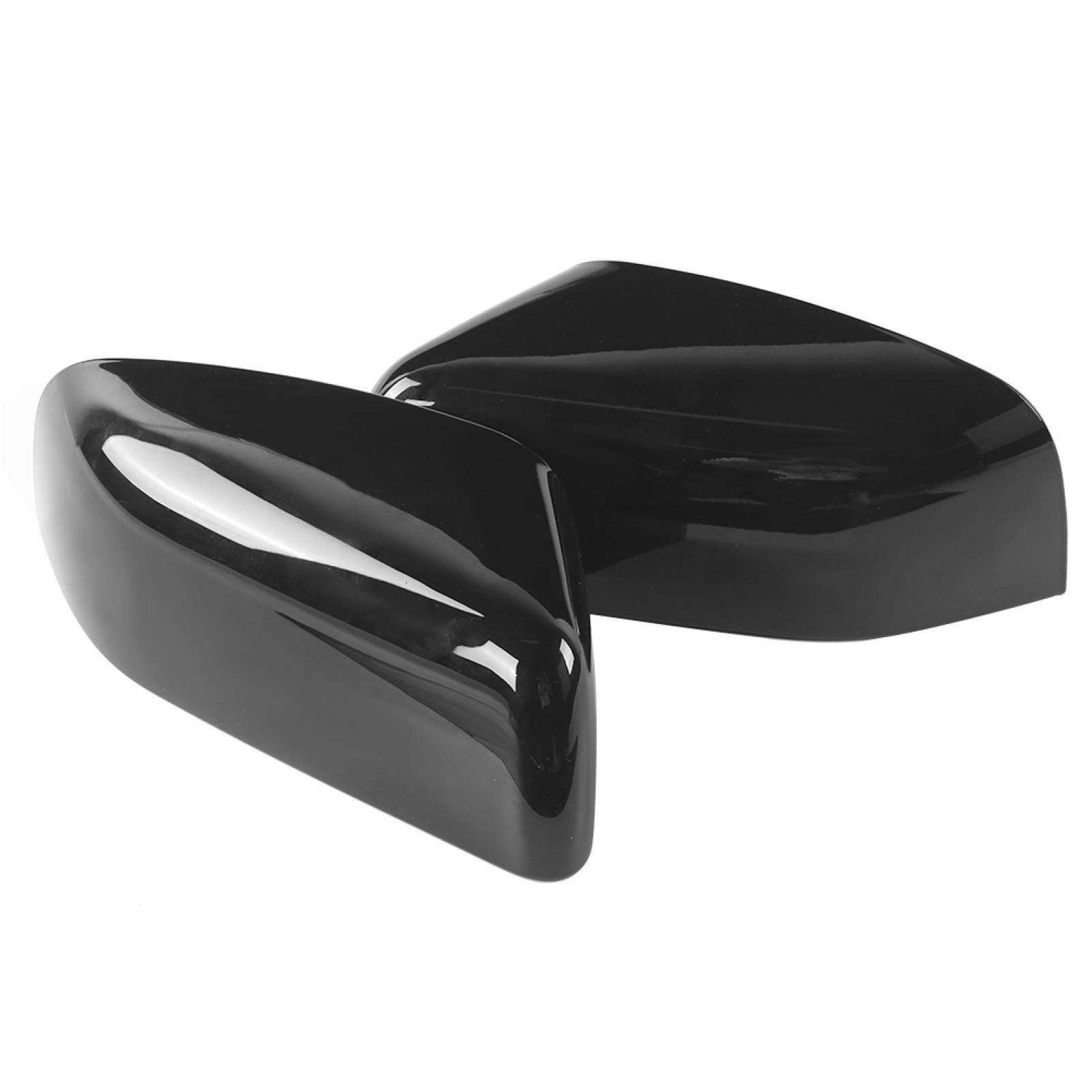 Fydun Glossy Black Rearview Mirror Covers for Land Rover LR2 & LR4 - 2-Piece Set - Perfect for Off-Roading & Daily Driving Protection