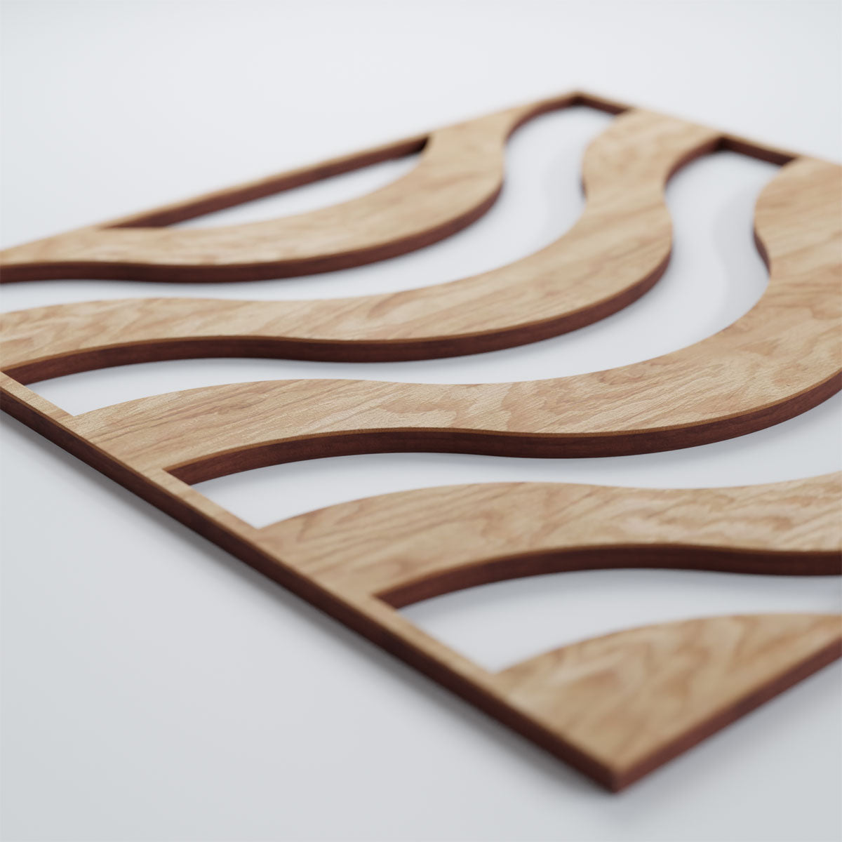 Parker Decorative Fretwork Wall Panels - Elegant Laser-Cut Wooden Room Dividers & Home Decor for Living Room, Bedroom, Office
