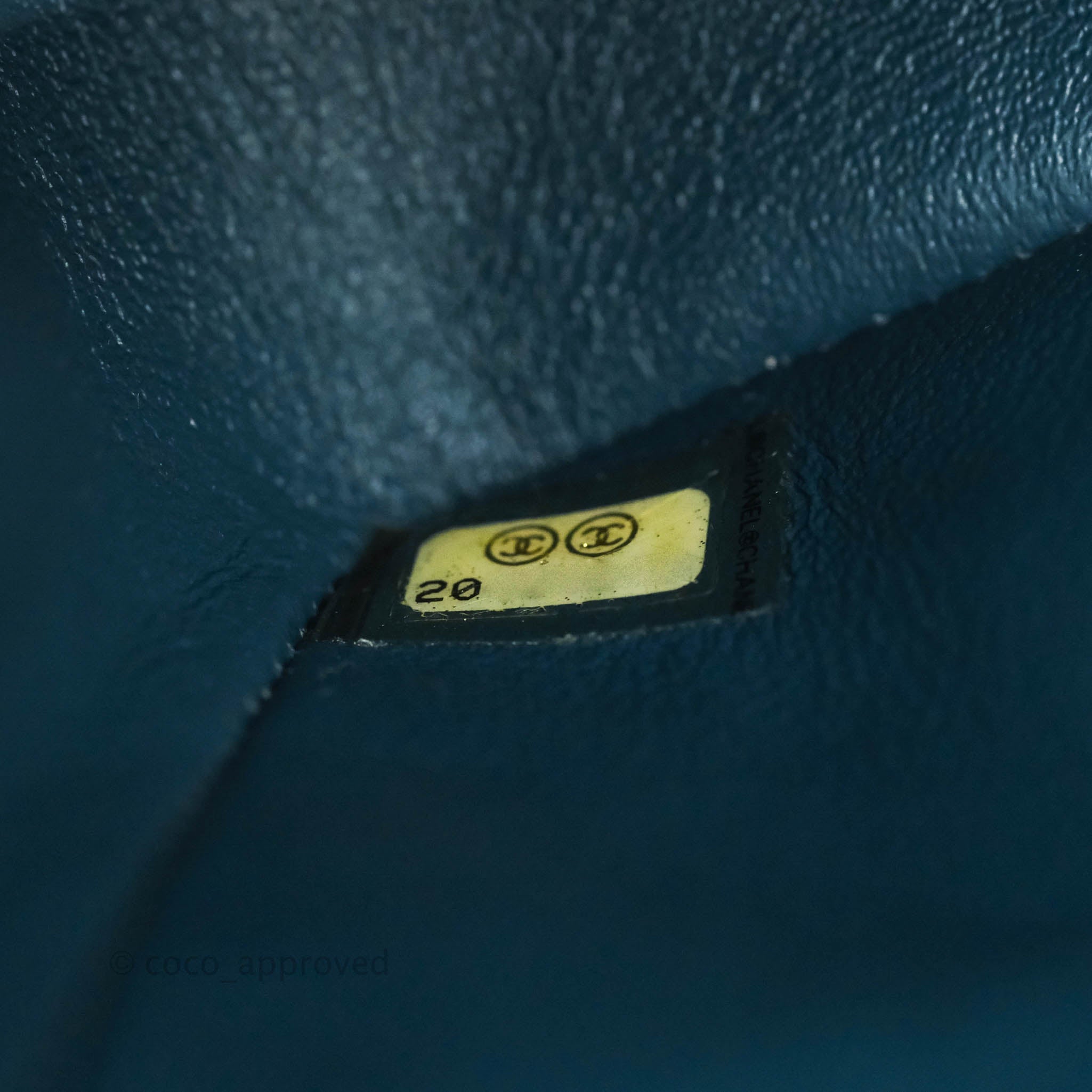 Chanel Classic M/L Medium Double Flap Bag in Pearly Blue Caviar Leather with Silver Hardware - Luxury Handbag for Women, Perfect for Parties, Work & Everyday Use