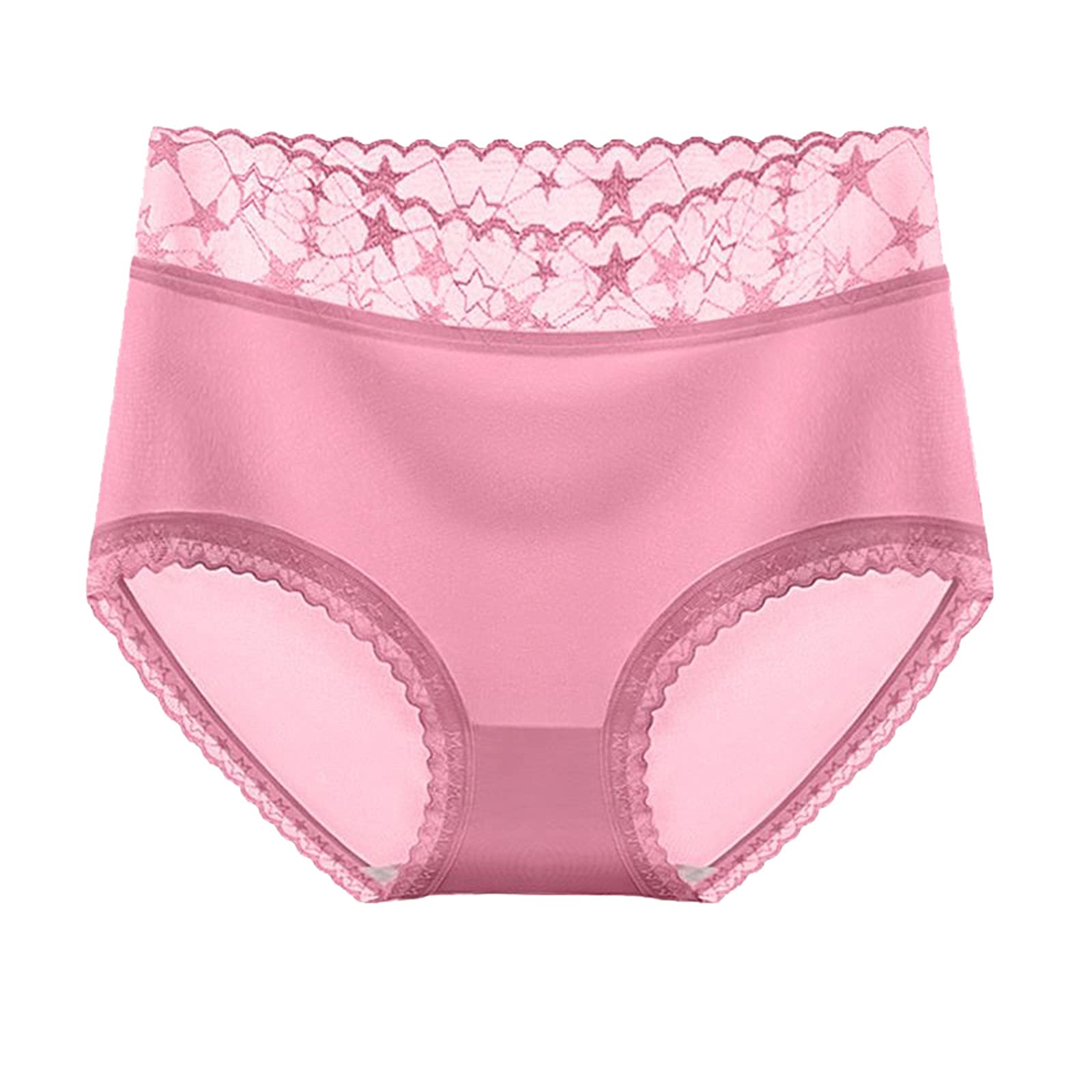 Sexy Women's Lace Underwear Briefs - V-Back Criss Cross Panties with Lace Trim, Ice Silk G-String Panties for Women | Perfect for Date Night, Bridal Lingerie & Sensual Wear