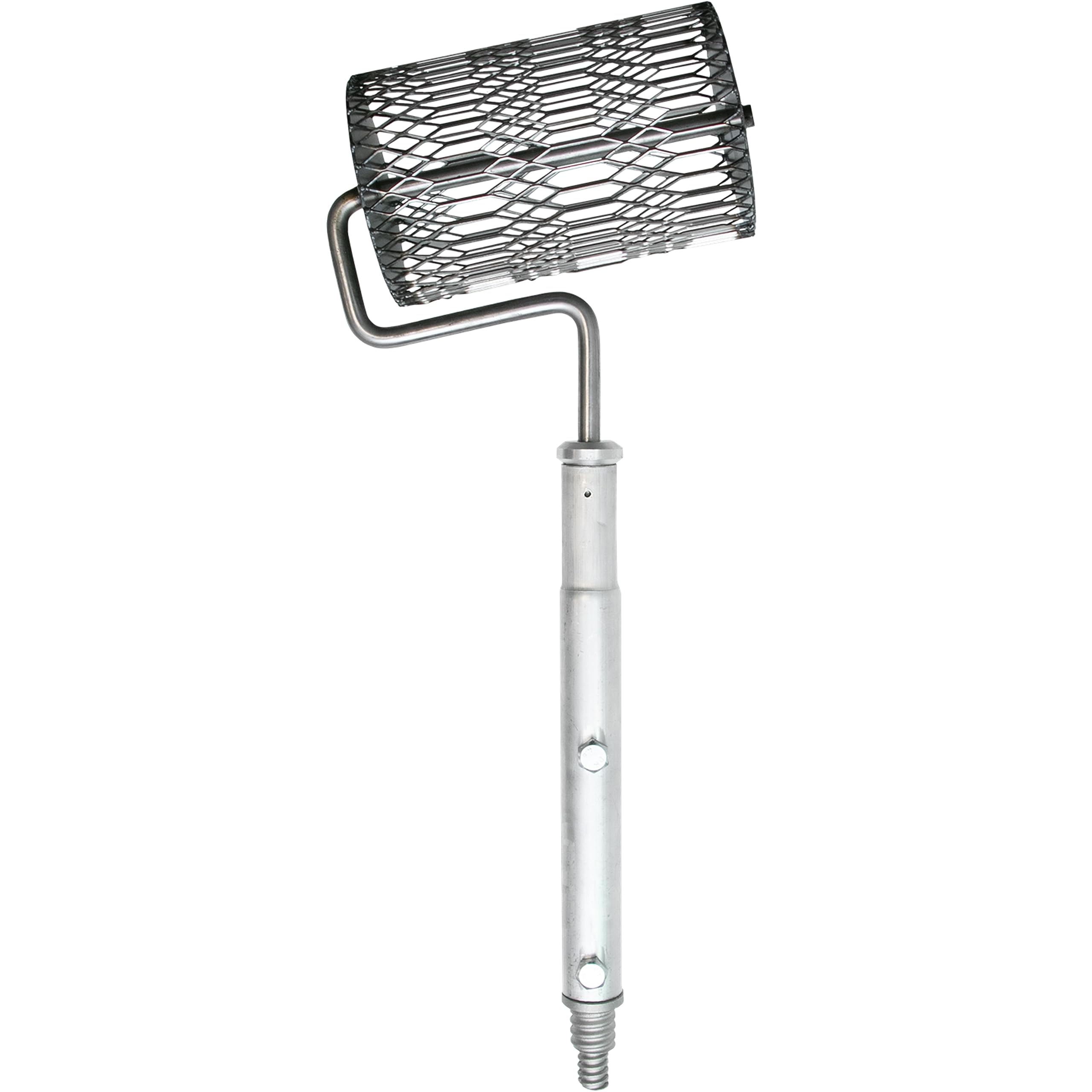 8 Inch Concrete Tamper Roller - Heavy Duty Compaction Tool for Driveways, Patios & Landscaping Projects