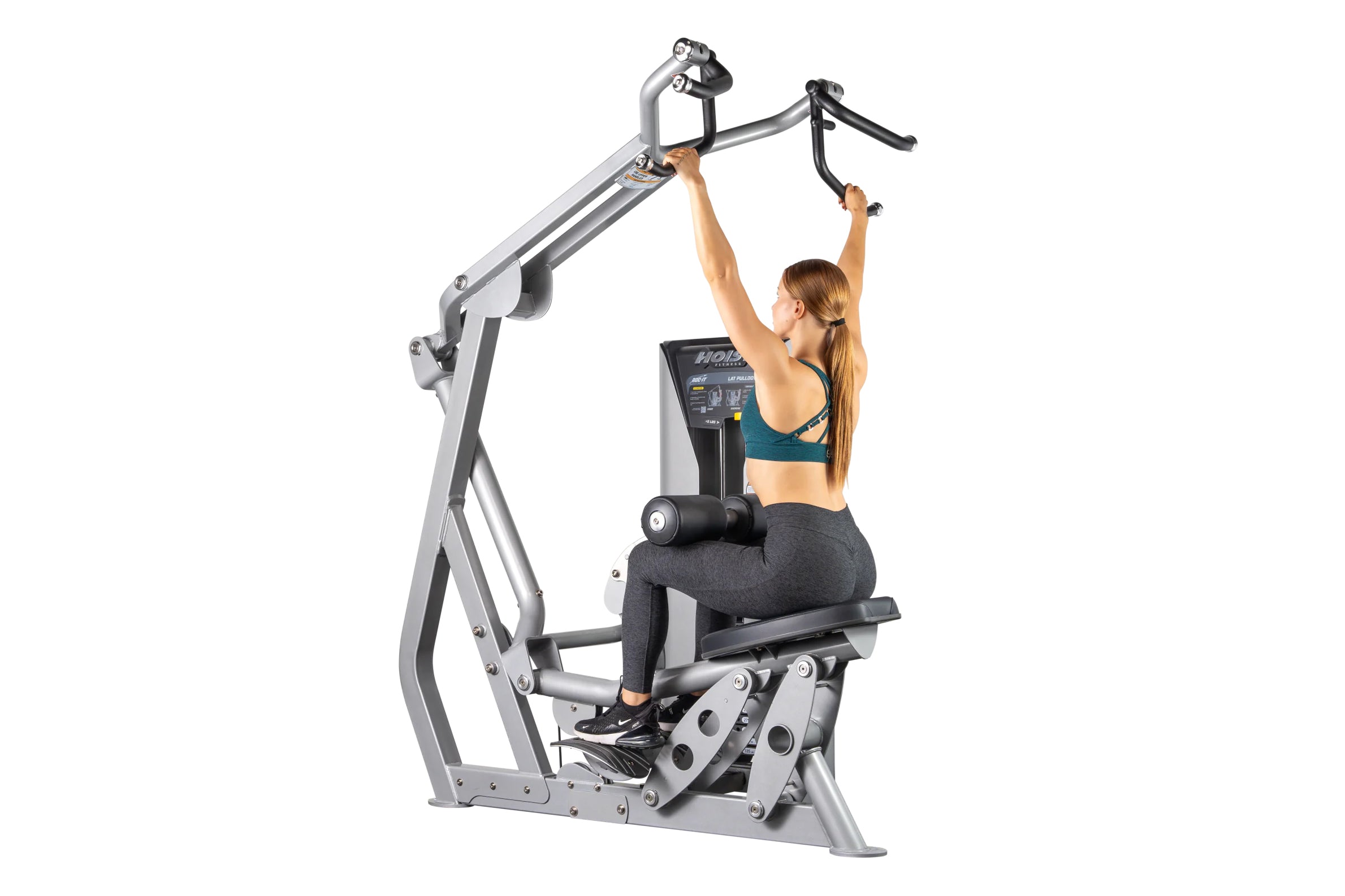 Hoist ROC IT Lat Pulldown Machine (RS 2201) - Professional Gym Equipment for Back Workouts & Strength Training - Perfect for Home Gyms & Commercial Fitness Centers