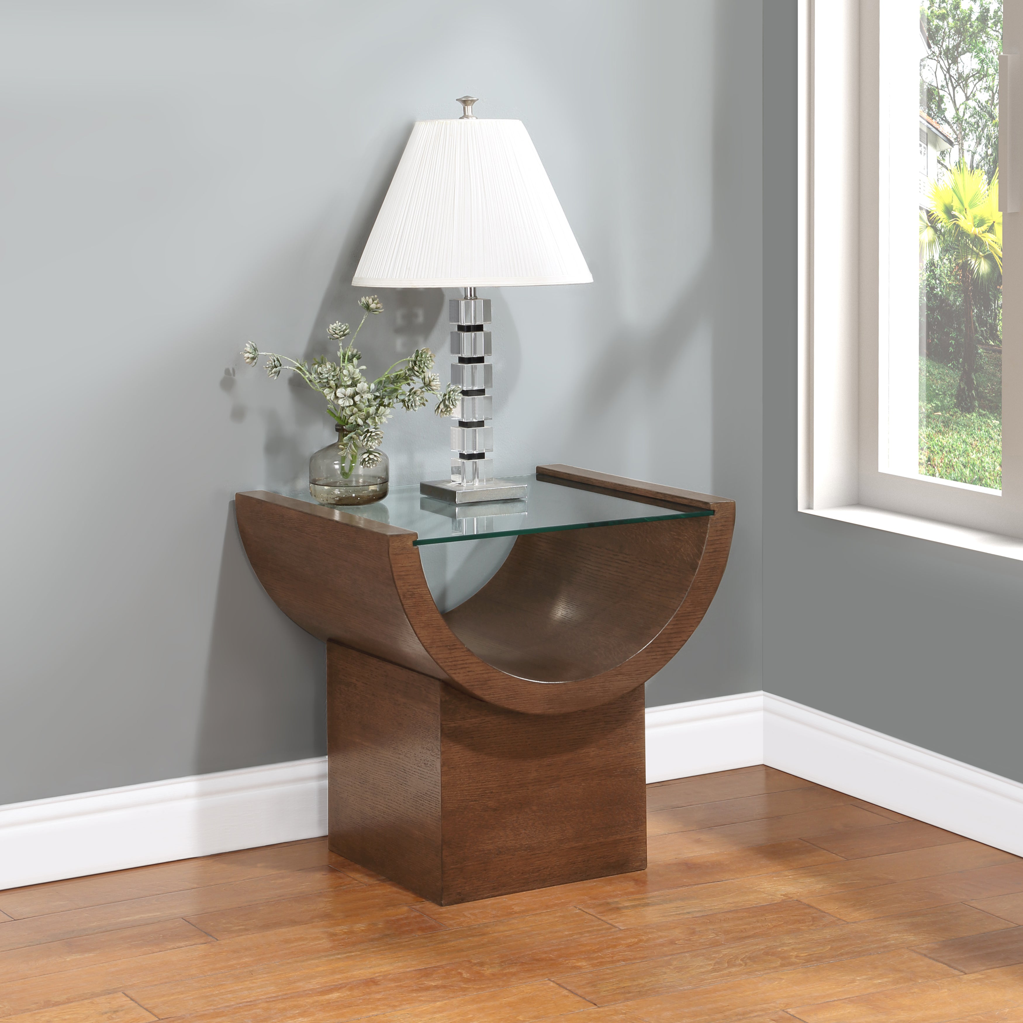 Beverwil End Table - Modern Nightstand for Bedroom, Living Room, or Office - Perfect for Lamps, Books, and Decor