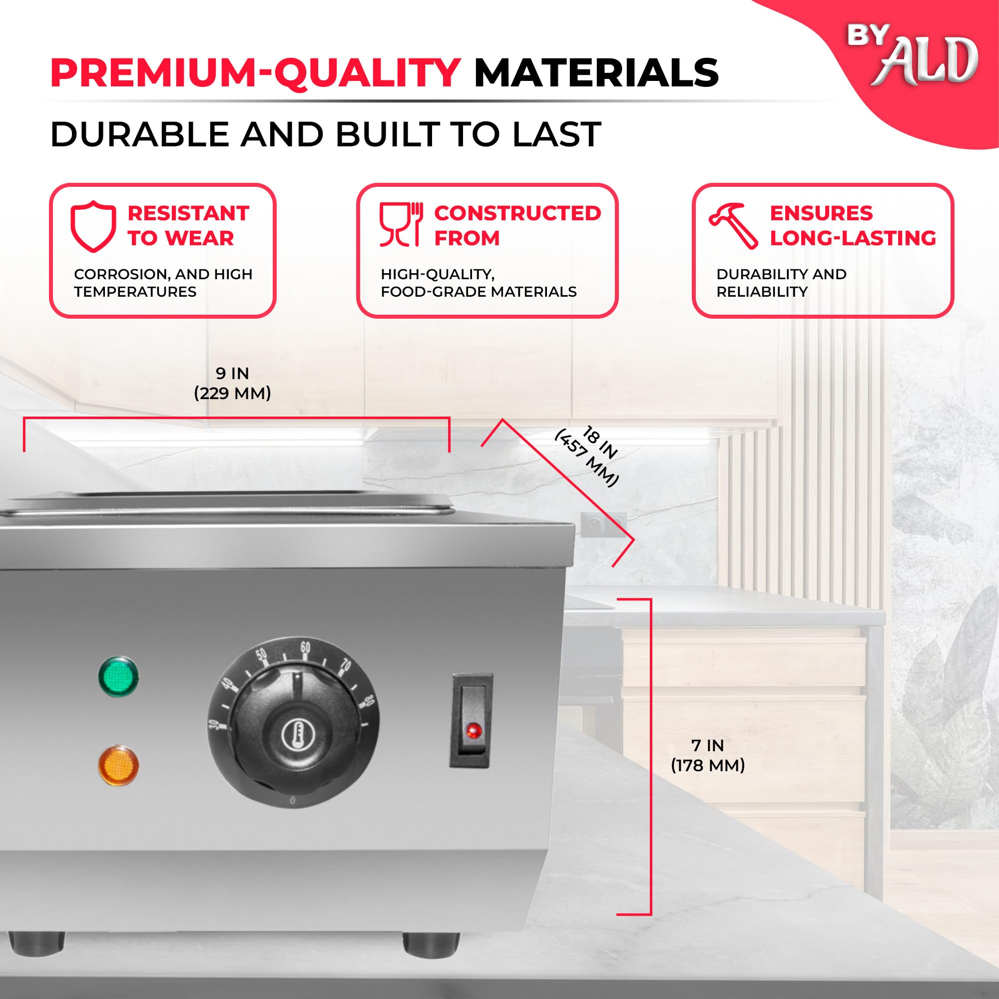 Electric Chocolate Melting Pot - 110V Professional Candy & Fondue Warmer for Baking, Desserts & Party Treats | Perfect for Home, Bakery & Catering Use