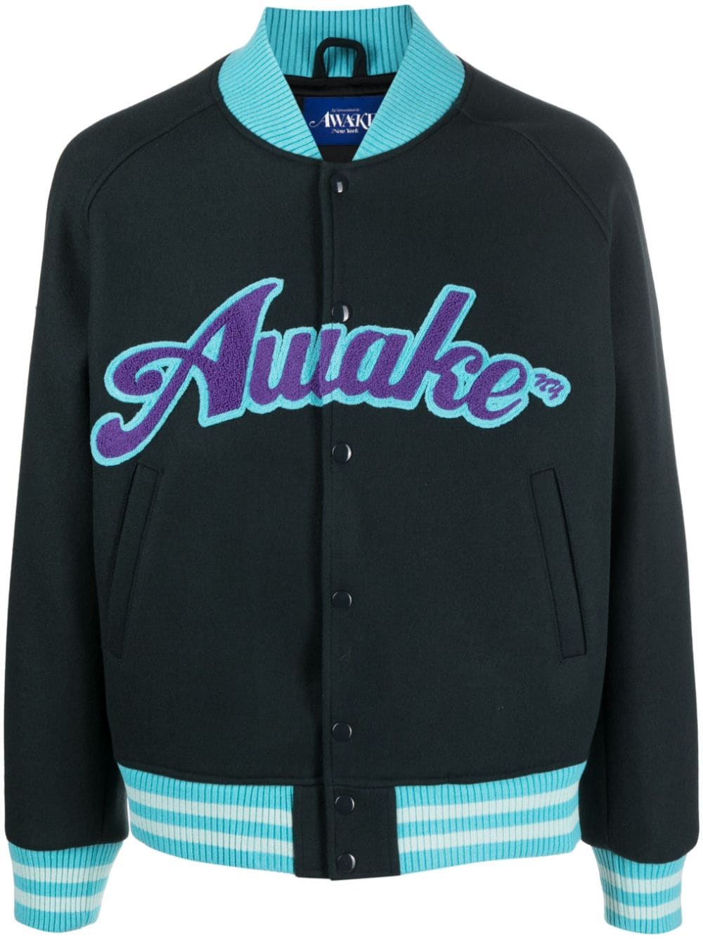 AWAKE NY Black Jacket for Men & Women | Stylish Streetwear Coat for Urban Fashion & Outdoor Activities