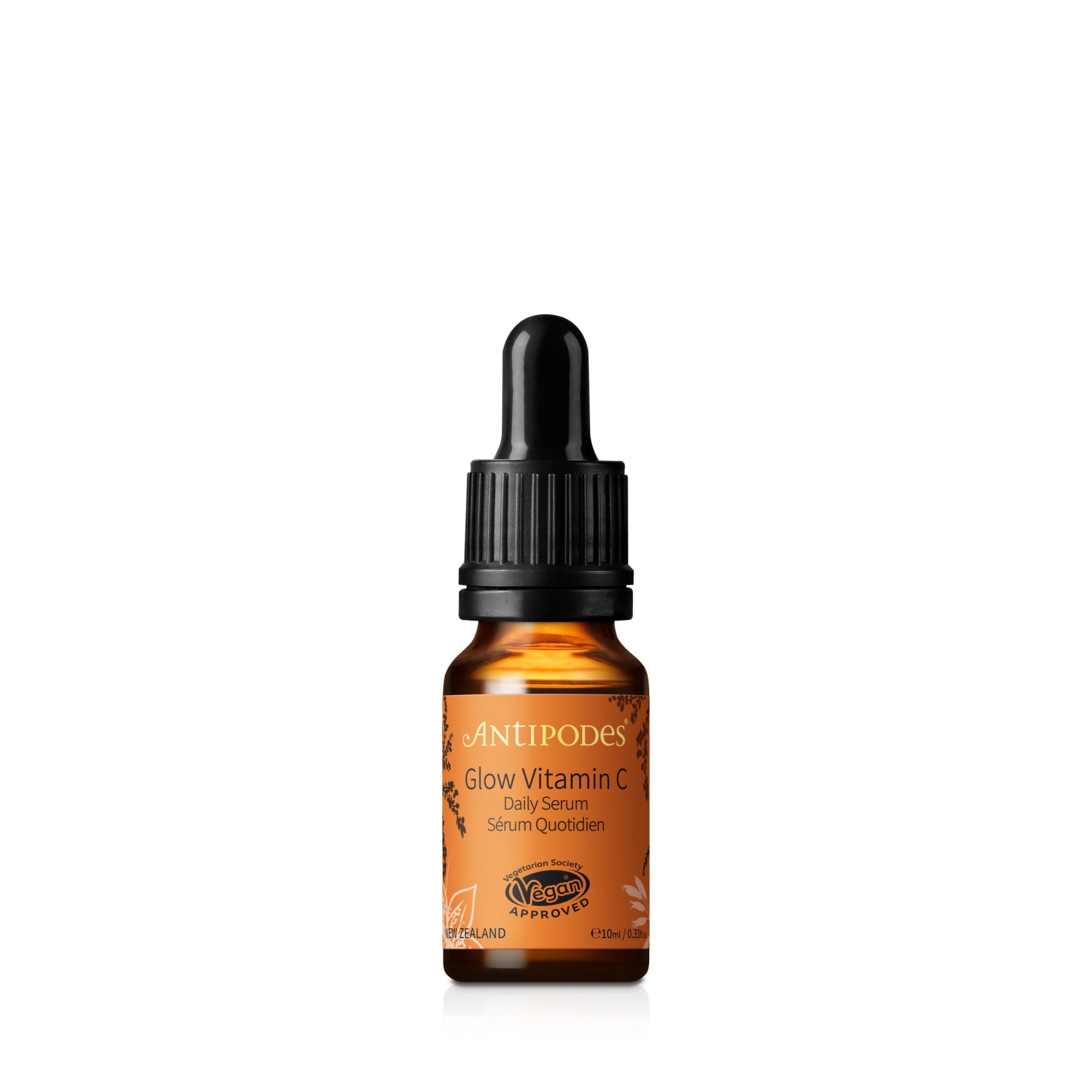 Antipodes Glow Ritual Vitamin C Serum with Plant Hyaluronic Acid - Brightening & Hydrating Facial Treatment for Radiant Skin | Perfect for Daily Skincare Routine & Anti-Aging Care
