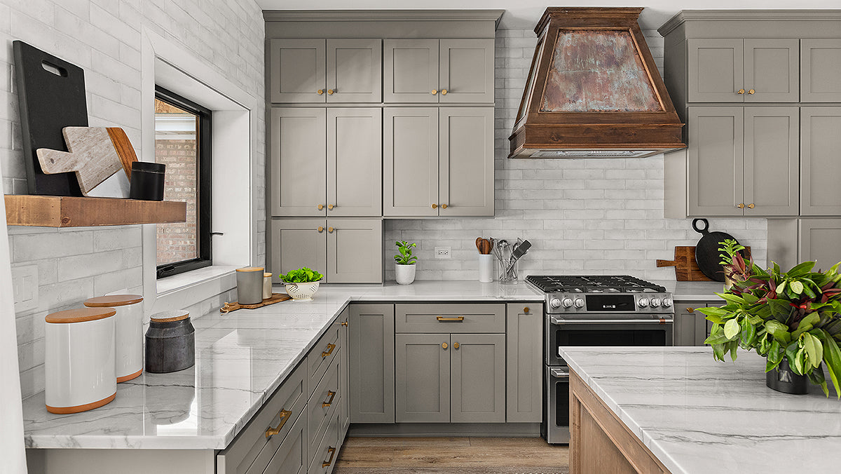 Premium Platinum Grey Cabinet Sample - Durable & Stylish Storage Solution for Kitchen, Bathroom, or Office Organization