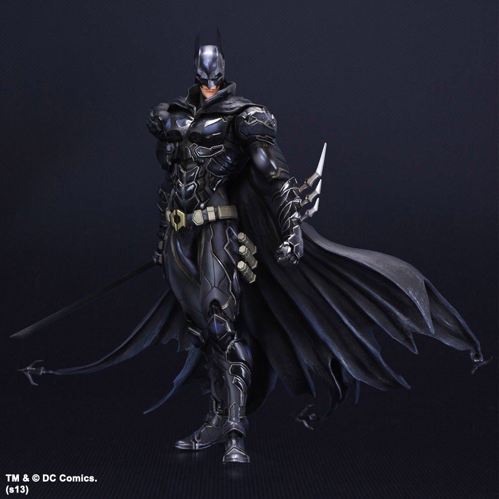 Square Enix DC Comics Variant Play Arts Kai Batman PVC Action Figure - Japan Import - Collectible Toy for Display & Superhero Fans