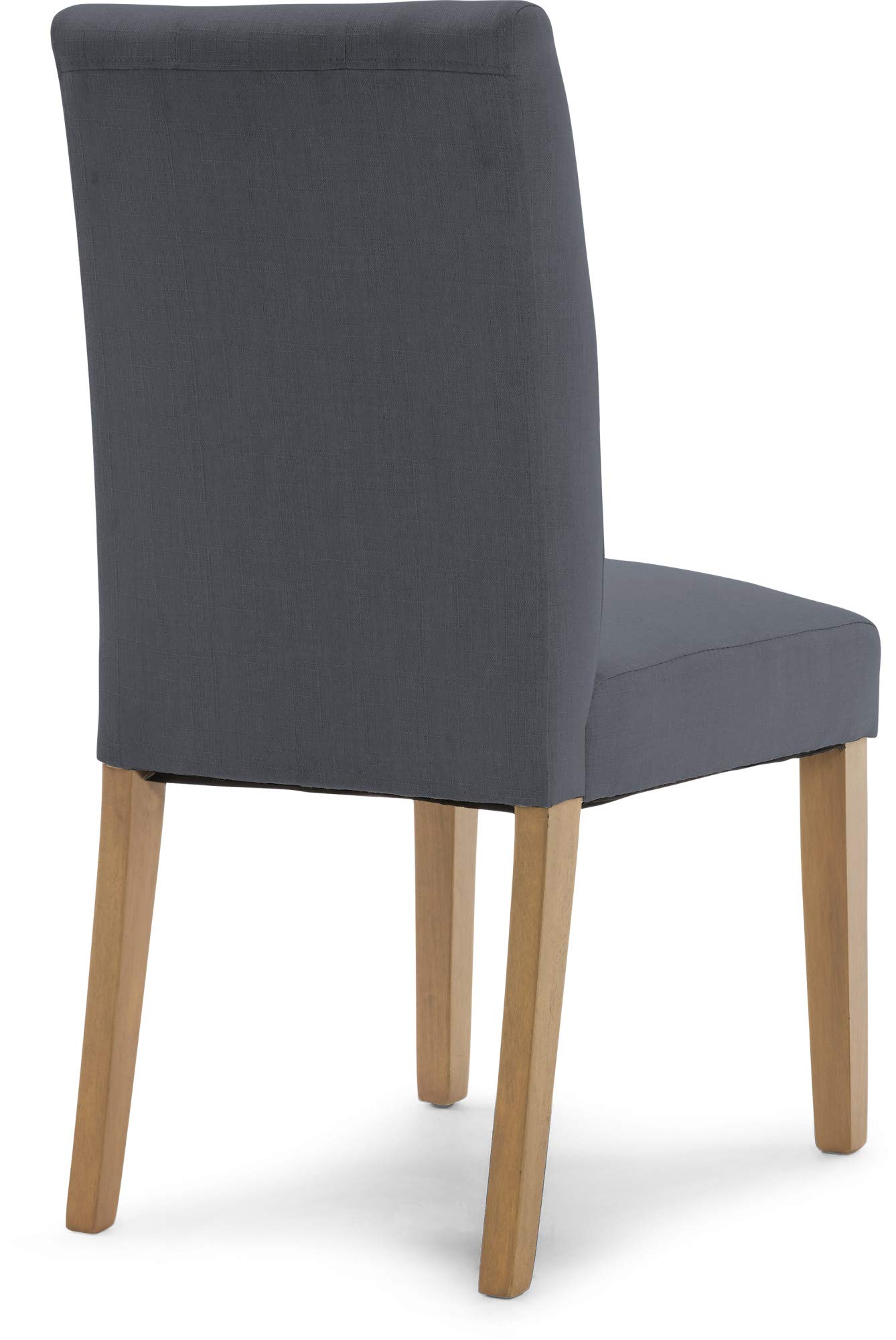 Finch Westport Tufted Dining Chairs Set of 2 - Gray Upholstered Side Chairs for Kitchen, Dining Room & Breakfast Nook - Comfortable & Stylish Seating Solution