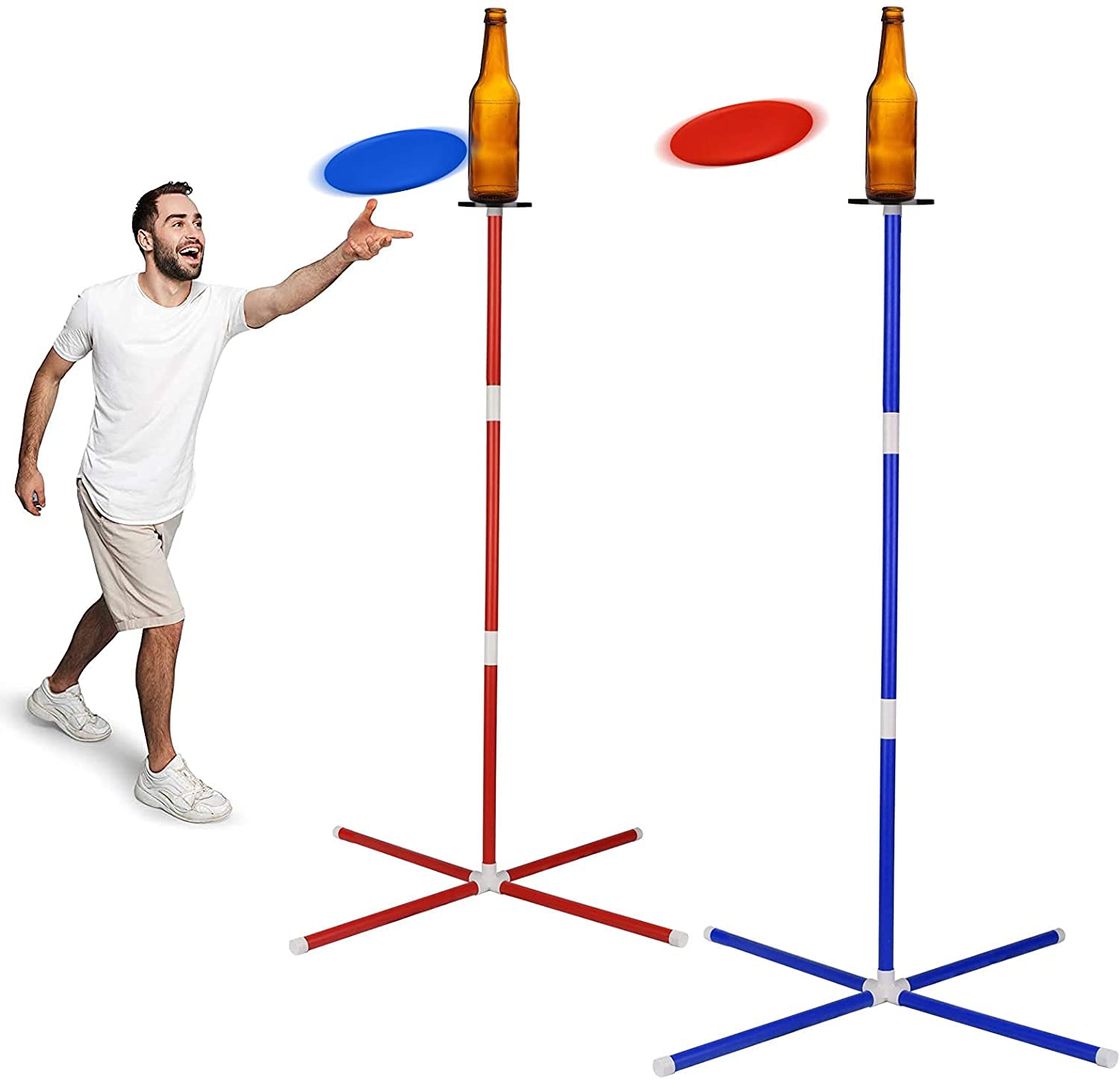 BIGTREE Outdoor Flying Disc Set - Fun Family Yard Games for Beach, Lawn, Backyard, Park & Camping | Perfect for Picnics, BBQs, and Summer Outdoor Activities
