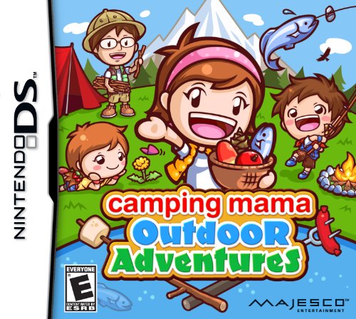 Camping Mama Outdoor Adventures - Nintendo DS Game for Kids & Family - Fun Camping Simulation & Outdoor Activities
