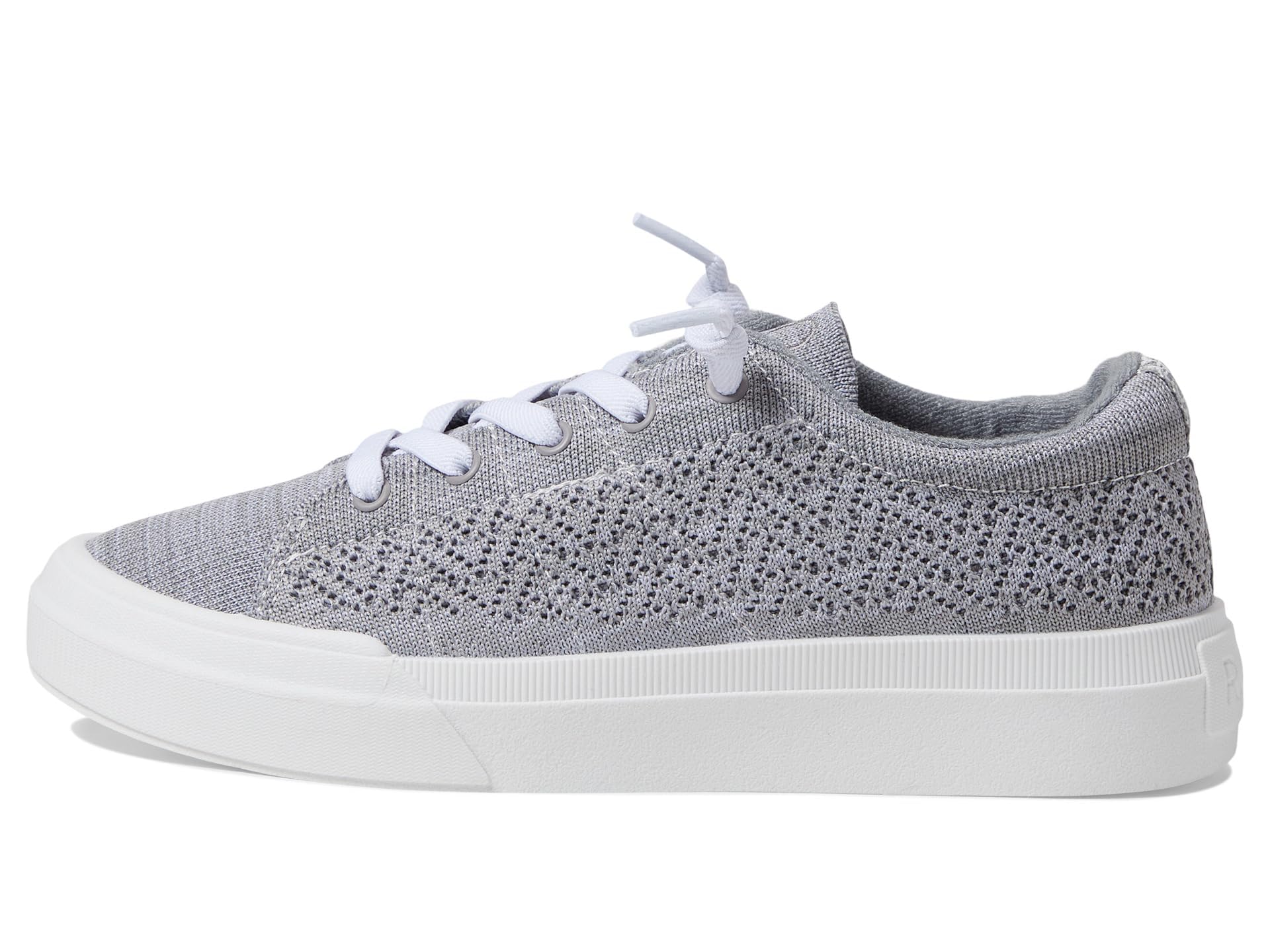 Roxy Rae Knit Shoes for Women - Comfortable & Breathable White Sneakers for Walking, Running & Casual Wear