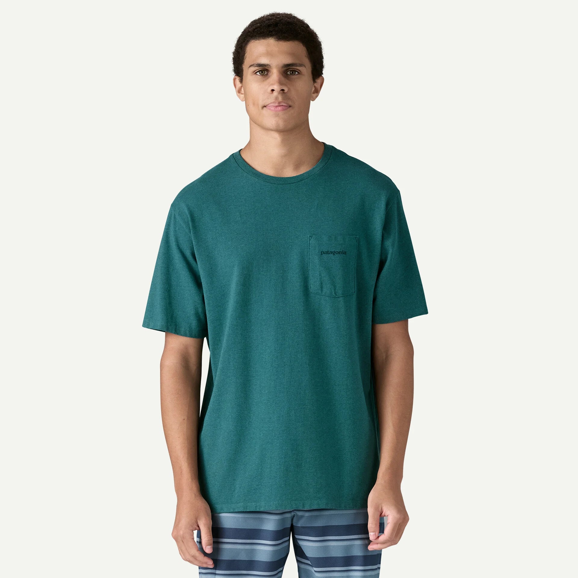 Men's Boardshort Logo Pocket Responsibili Tee® - Comfortable Casual Short Sleeve Shirt for Beach, Surfing & Summer Outdoor Activities