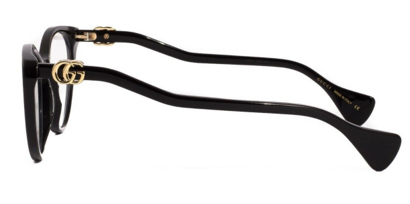 Gucci GG 1013O 001 Black Cat Eye Women's Eyeglasses - Stylish Designer Optical Frames for Women - Perfect for Work, Date Night & Everyday Fashion