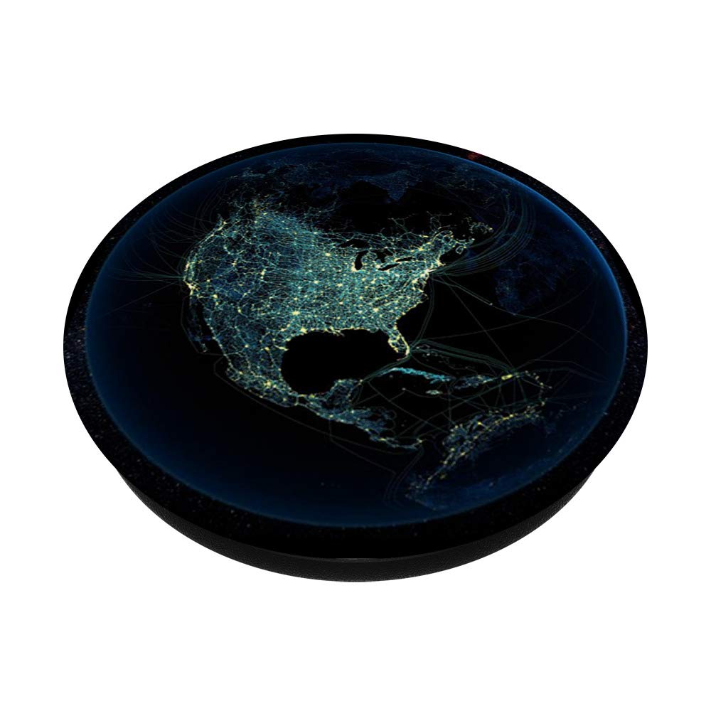 Earth View Night Lights from Space - Stunning LED Night Light for Home Decor, Bedroom, Nursery & Office - Perfect Gift for Astronomy Lovers