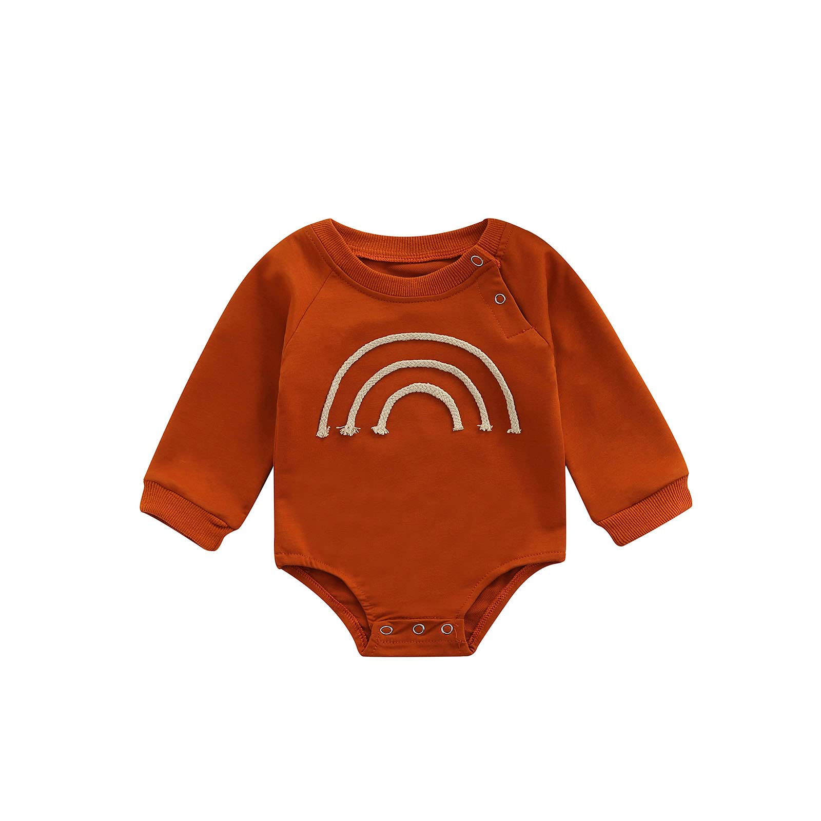 **Newborn Baby Boy & Girl Long Sleeve Romper - Cute Unisex Letter Oversized Sweatshirts for Fall & Winter - Perfect for Family Photos, Playdates & Cozy Outfits**