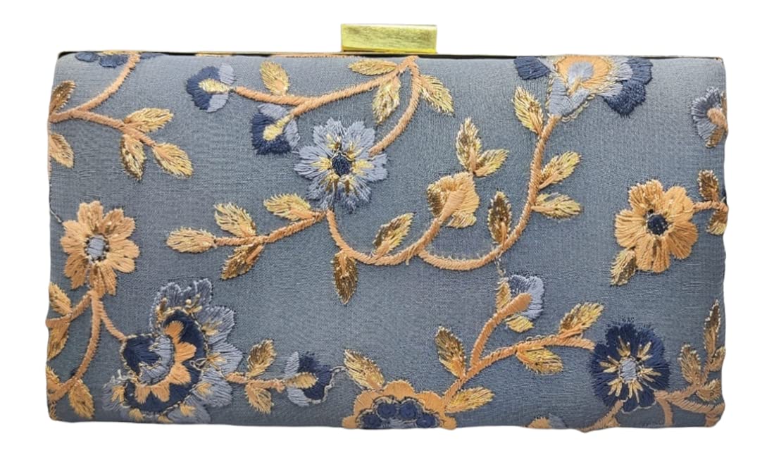 DUCHESS Women's Elegant Party Box Clutch Bag - Perfect for Evening Events, Weddings & Special Occasions
