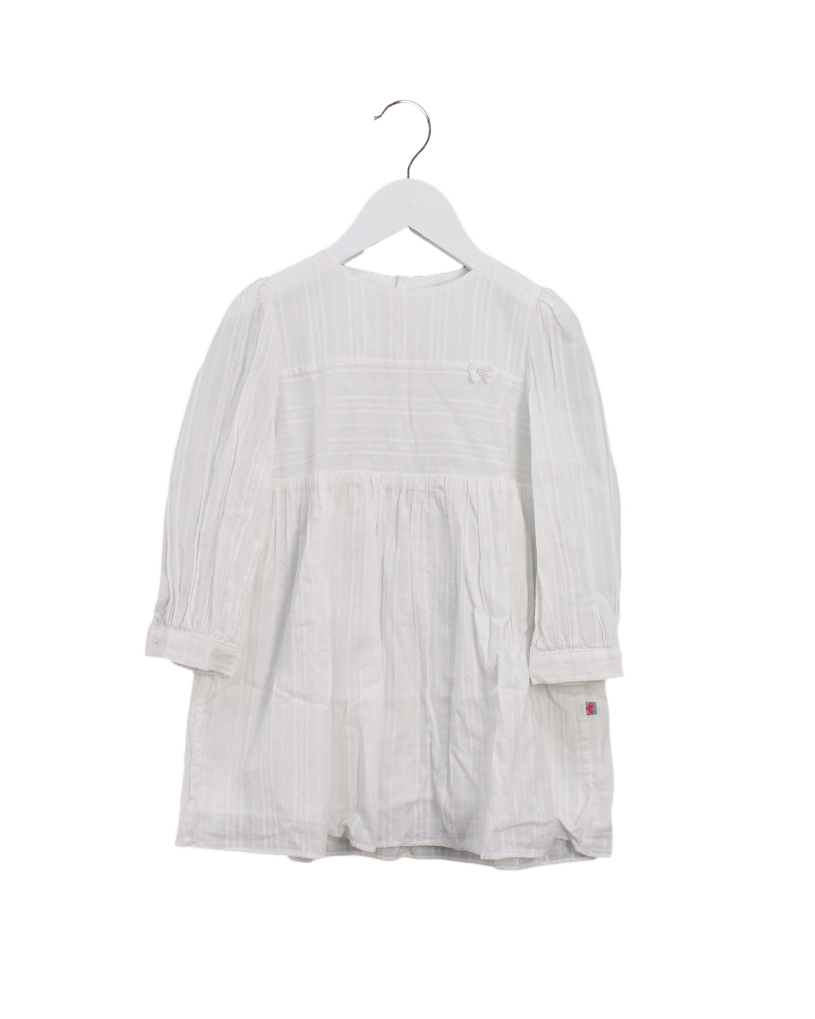 Adorarmi Long Sleeve Dress for Girls 3T-4T (110cm) - Perfect for School, Parties & Special Occasions