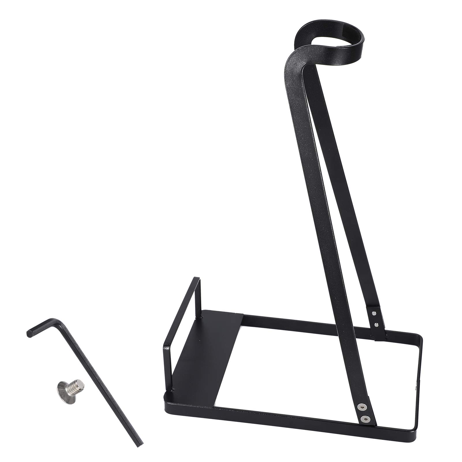Universal Vacuum Stand for Dyson V6 V7 V10 & Stick Cleaners - Compact Steel Dock Holder for Handheld Vacuums - Lightweight Black Storage Rack - Perfect for Home, Office & Garage Organization