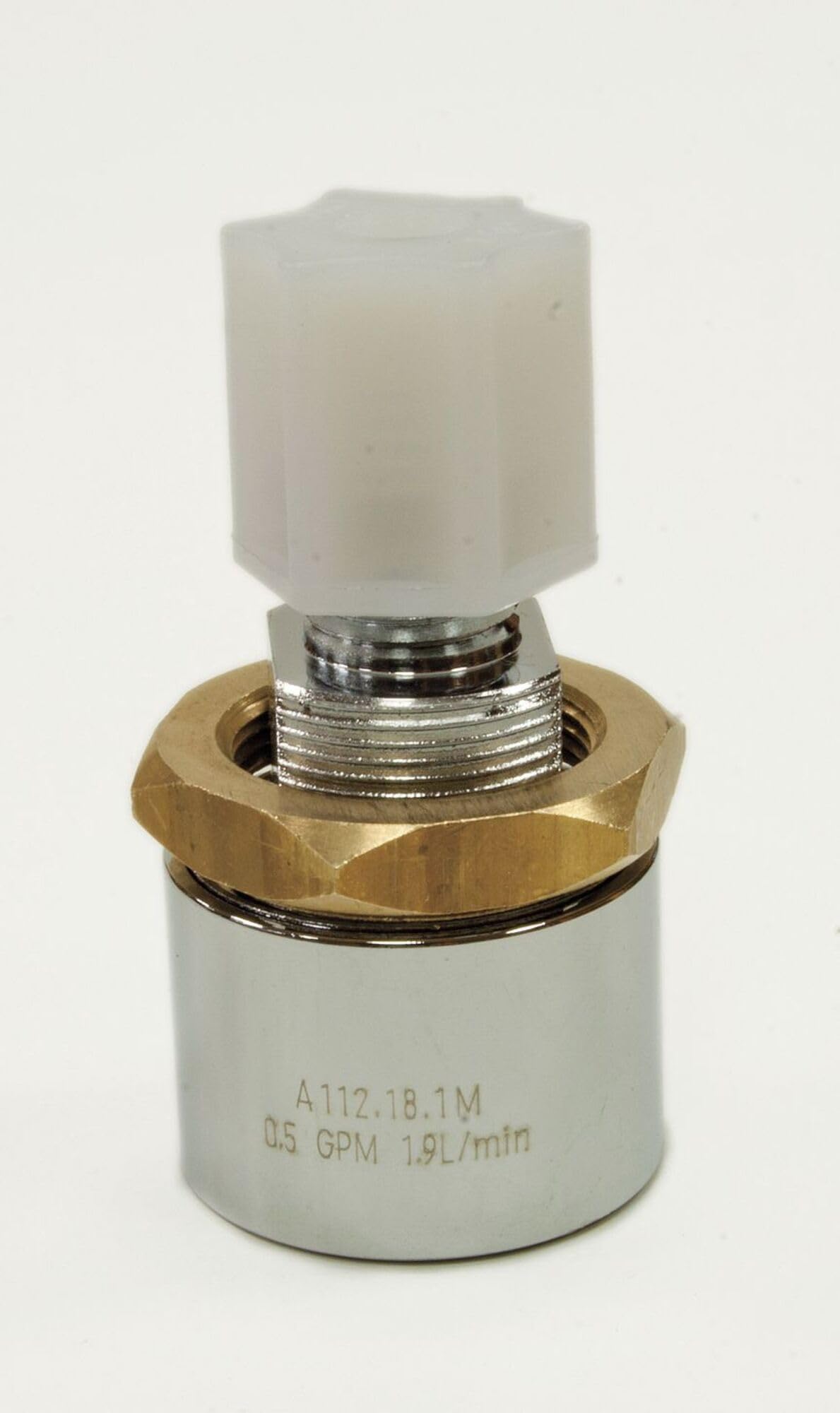 ACORN Brass Nozzle Assembly 1-7/8 Inch Height x 1 Inch Diameter - Perfect for Irrigation Systems, Lawn Sprinklers & Garden Watering