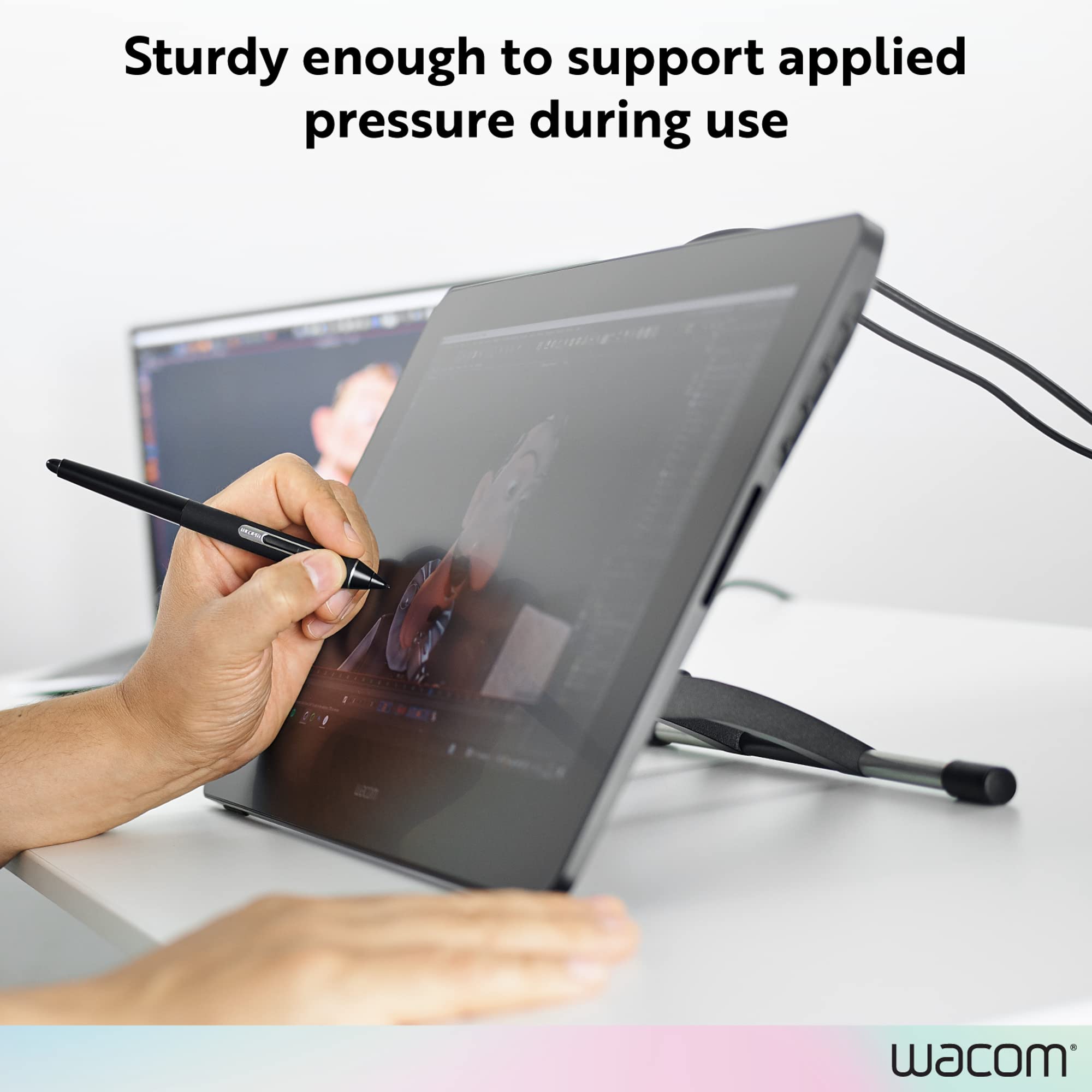 Wacom Cintiq Pro Adjustable Stand for Digital Artists - Ergonomic Drawing Tablet Stand for Graphic Design, Animation & Illustration Workspace Setup