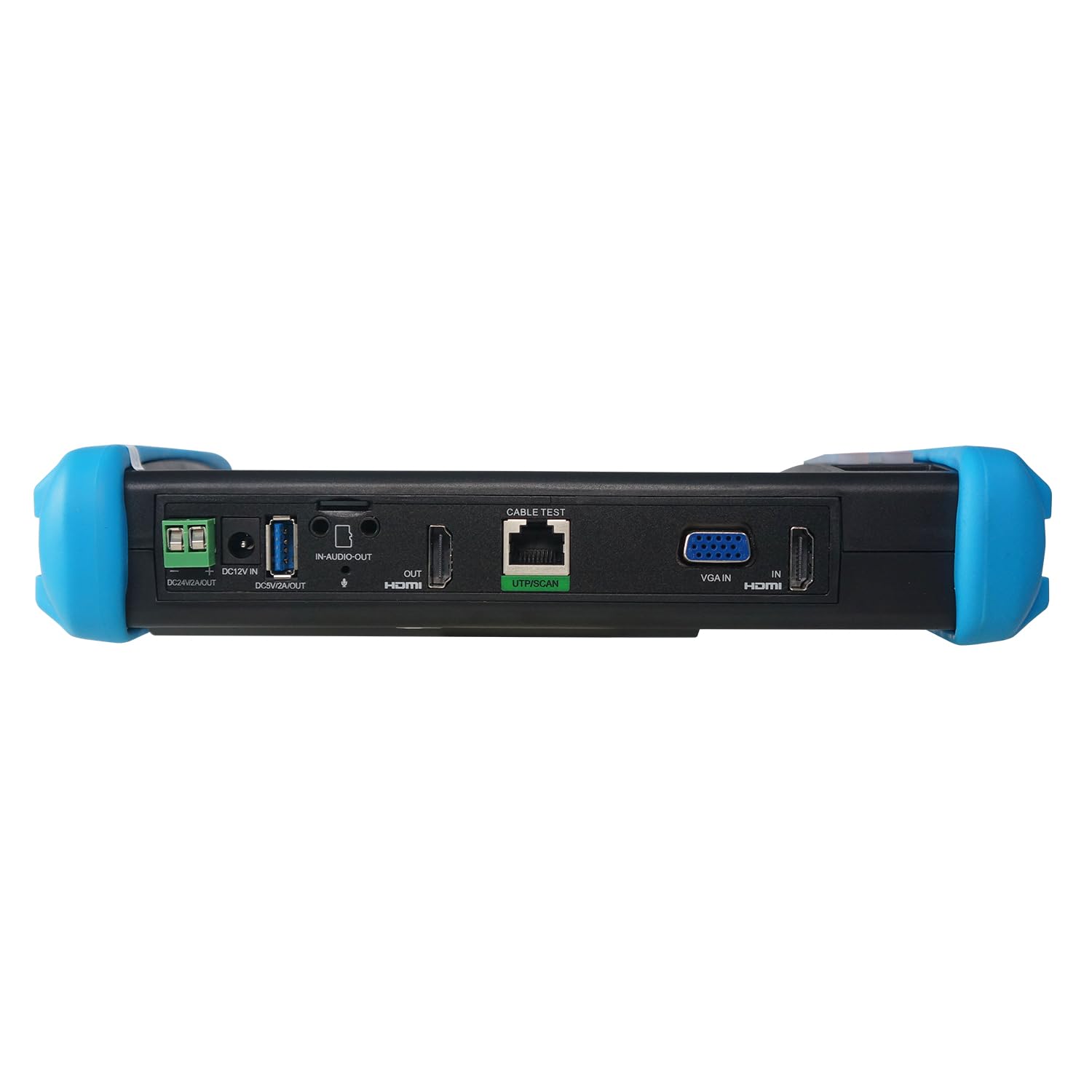ETEKJOY IPC-9800ADHS-Plus 7-inch IPS Touch Screen CCTV Camera Tester - Supports IP & Analog, HD-TVI/HD-CVI/AHD/SDI/POE++/WIFI, 8G TF Card, 8K H.265, HDMI in & Out, RJ45 TDR - Perfect for Security System Installation & Maintenance