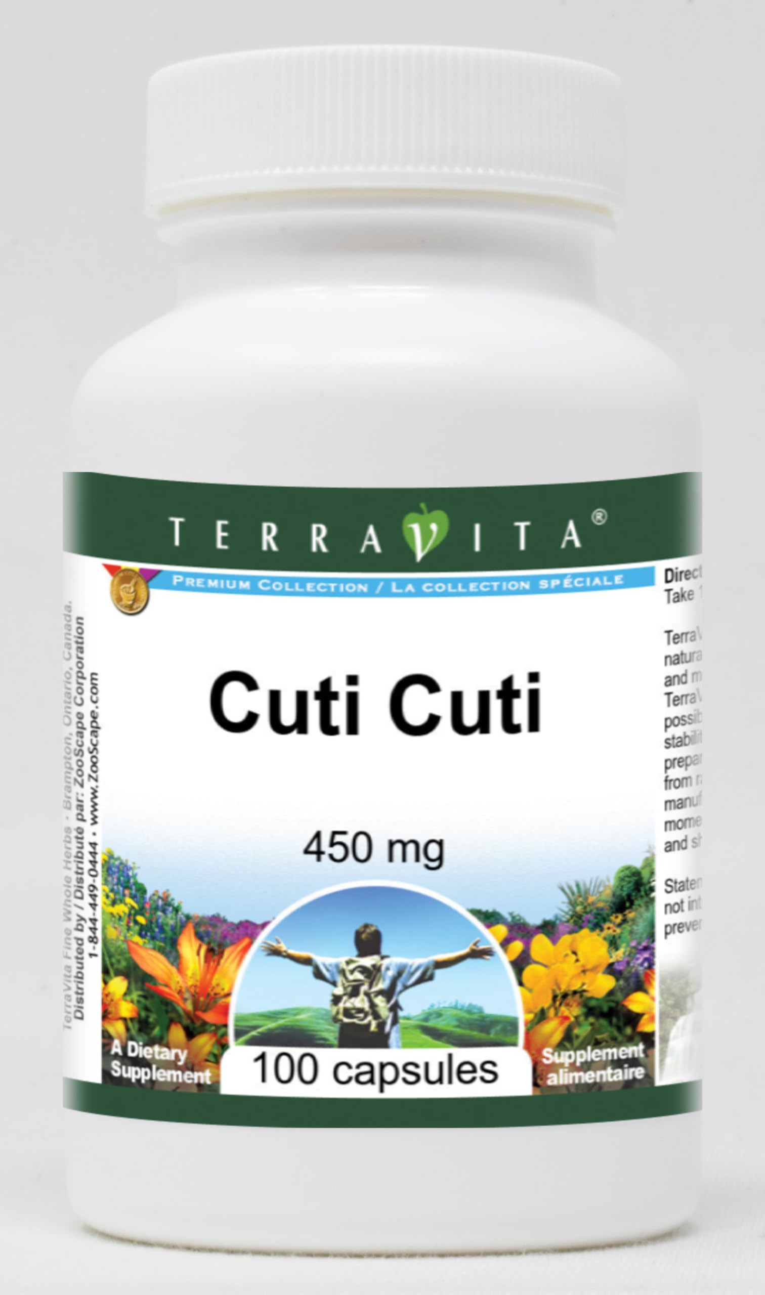 Cuti Cuti - 450 mg (100 Capsules, ZIN: 519927) - 3 Pack | Premium Herbal Supplement for Relaxation & Stress Relief | Perfect for Daily Wellness & Travel