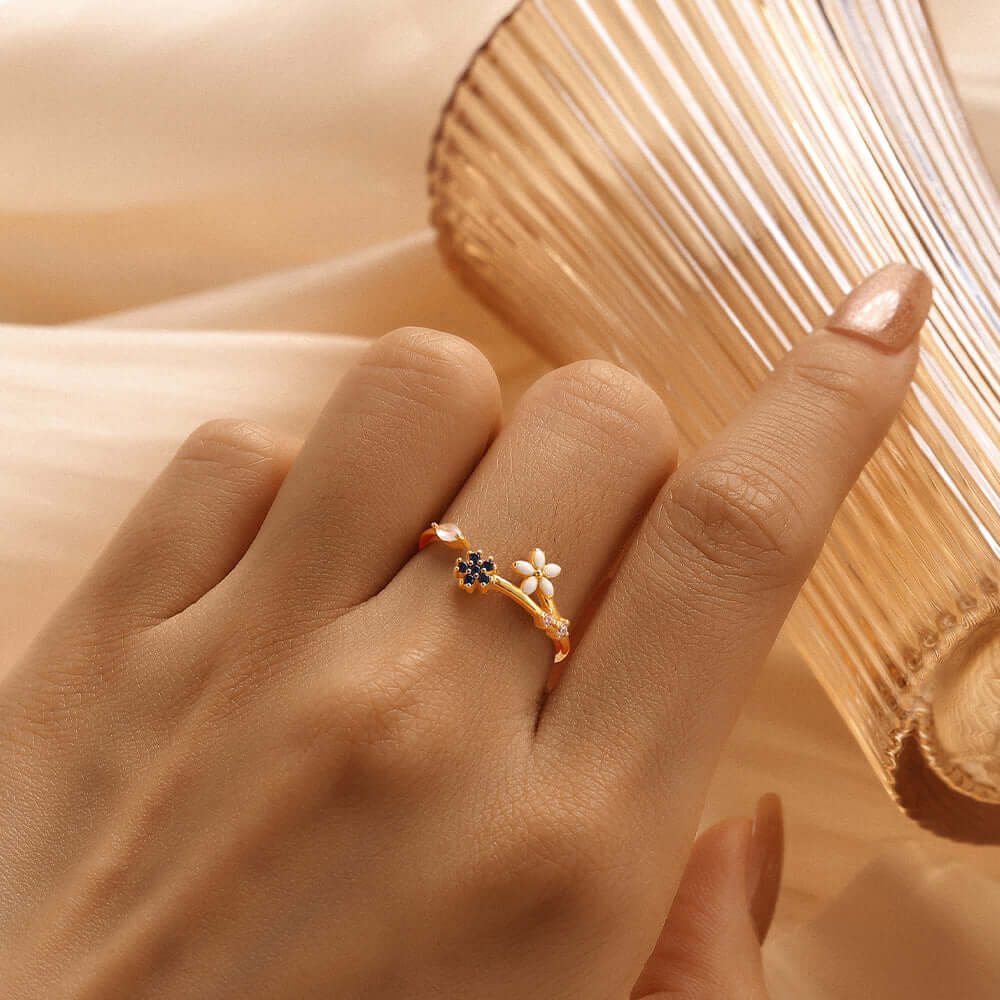 Love Heart Bow Stackable Ring | R515 | Elegant & Dainty Jewelry for Women | Perfect for Valentine's Day, Anniversary & Everyday Wear