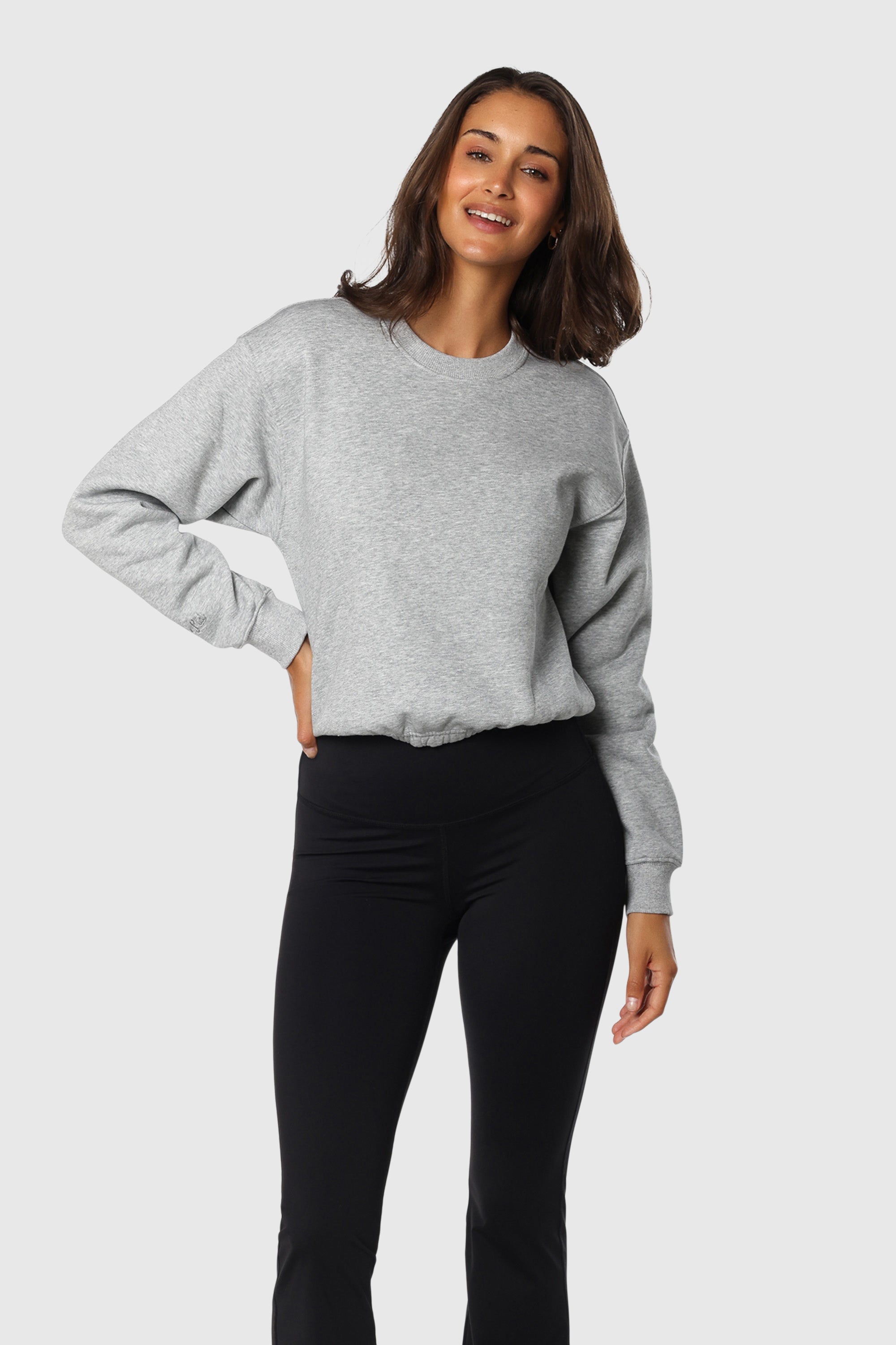 Cinch Waist Crewneck Sweater for Women - Slim Fit Turtleneck Pullover for Fall & Winter | Perfect for Office, Date Night & Casual Outfits