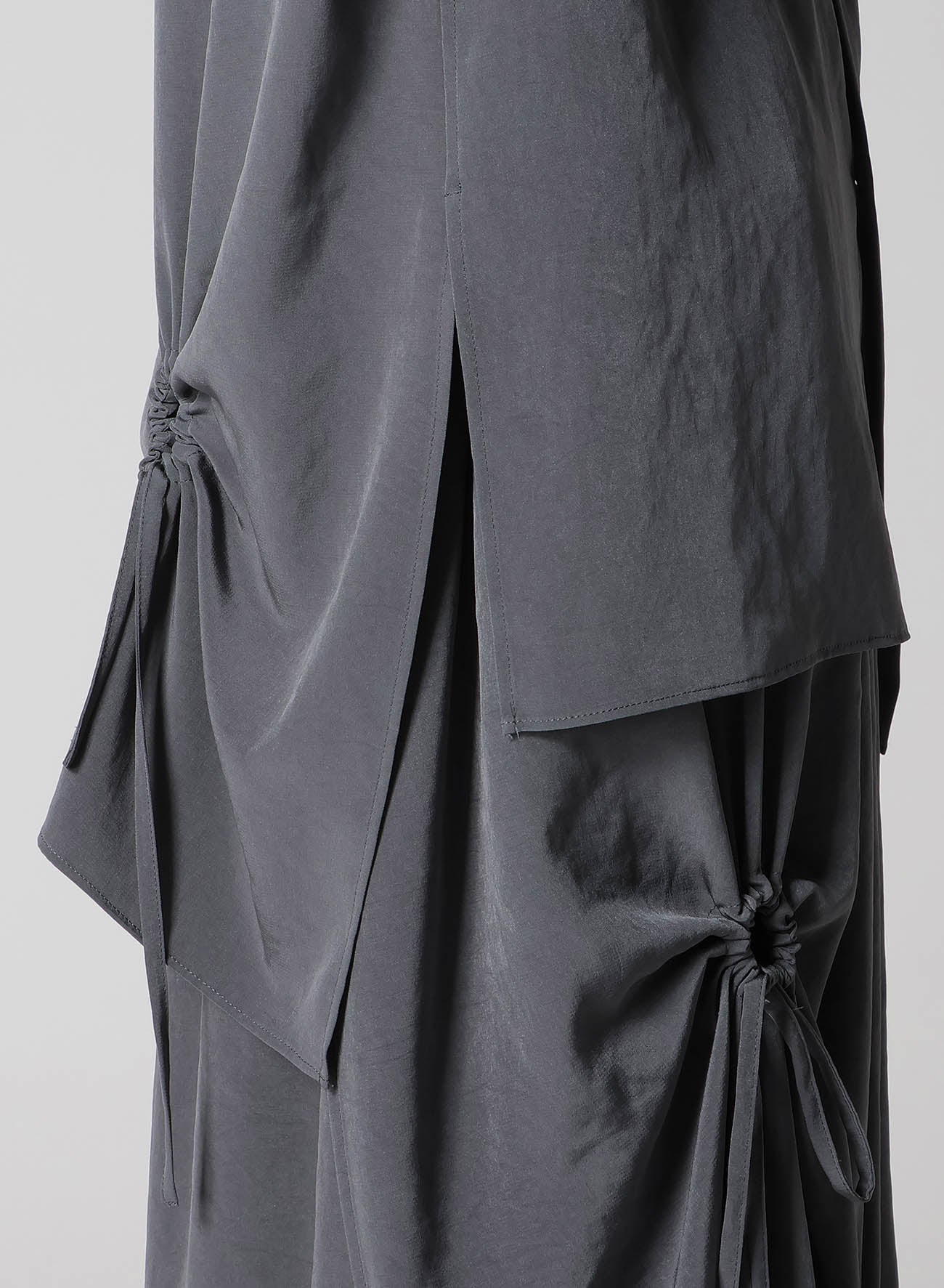 Elegant Crepe de Chine Circle Gathered Blouse for Women | Flowy & Feminine Top | Perfect for Office, Date Night & Special Occasions