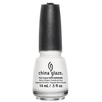 China Glaze Nail Polish - Snow #80411 (0.5 oz) for Winter Manicures & Holiday Nail Art