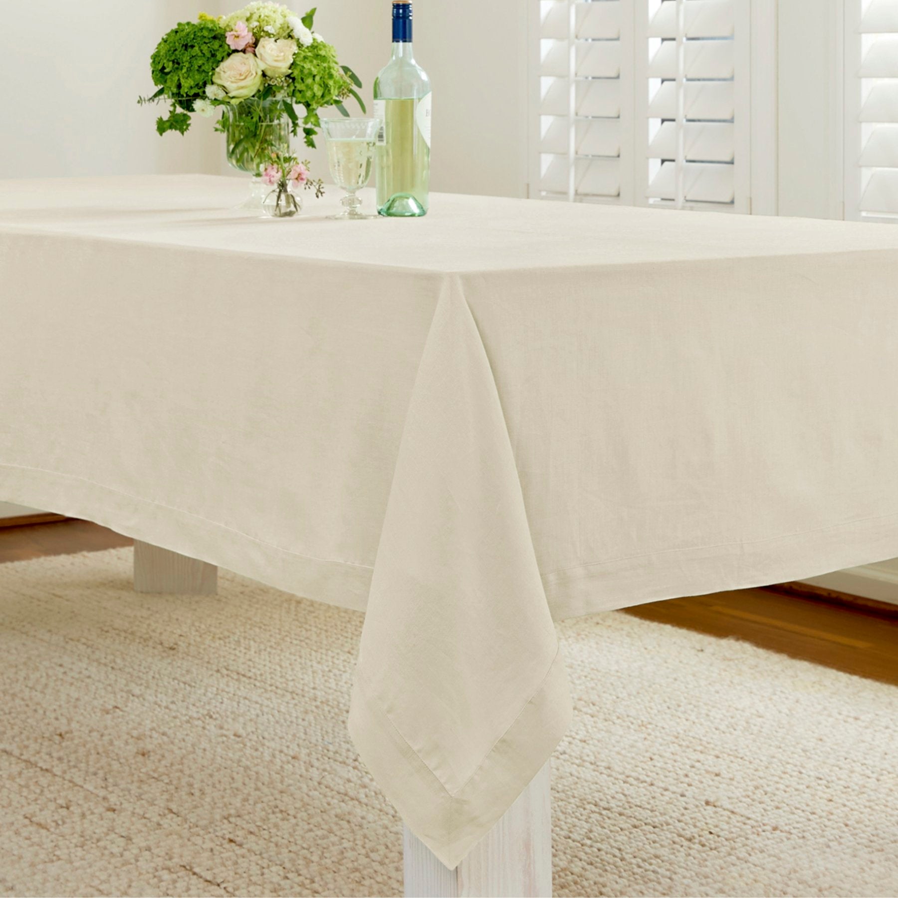 Premium Extra Large Fete Tablecloth - Waterproof & Stain-Resistant for Outdoor Parties, Weddings, and Events