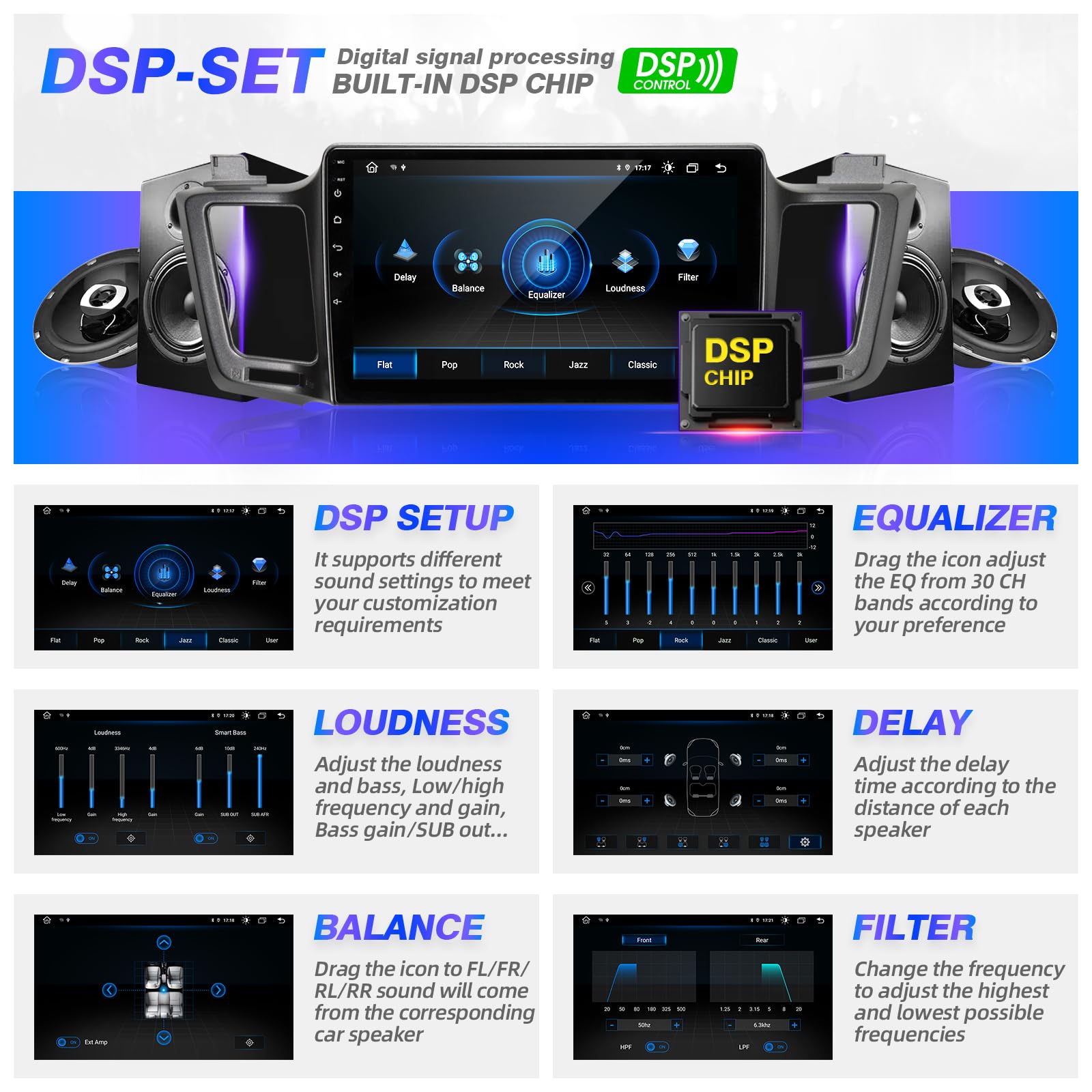Upgrade Android Car Stereo for Toyota RAV4 2013-2018 | 9