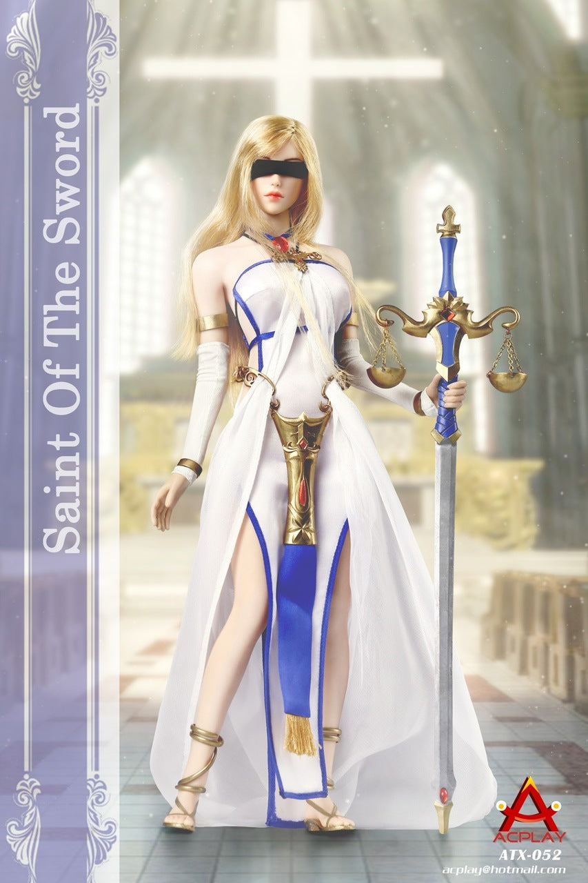 ACPLAY 1/6 Scale ATX 052 Gnome Killer Saint Of The Sword (Sword Maiden) Collectible Action Figure - Perfect for Anime Fans, Model Display & Gift Giving