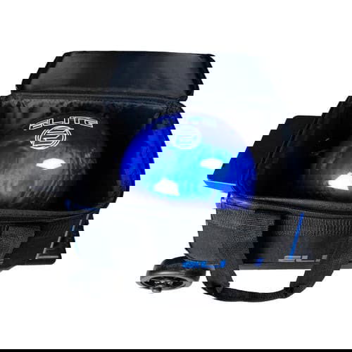 ELITE Basic Single Roller Black Bowling Bag - Lightweight & Durable for Travel & League Play
