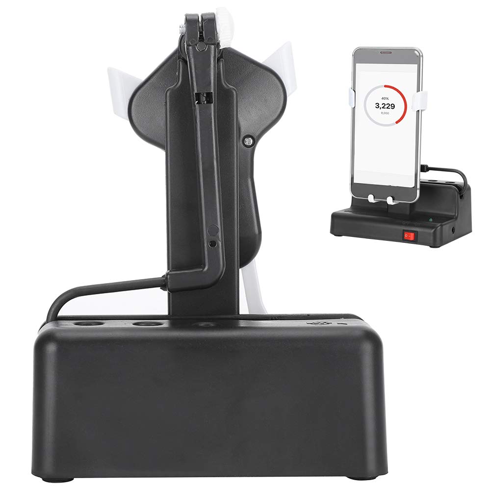 GLOGLOW Adjustable Phone Swing Step Counter - Left & Right Swing Electronic Mobile Shaker for Walking & Fitness Tracking | Perfect for Home Workouts, Outdoor Jogging & Activity Monitoring