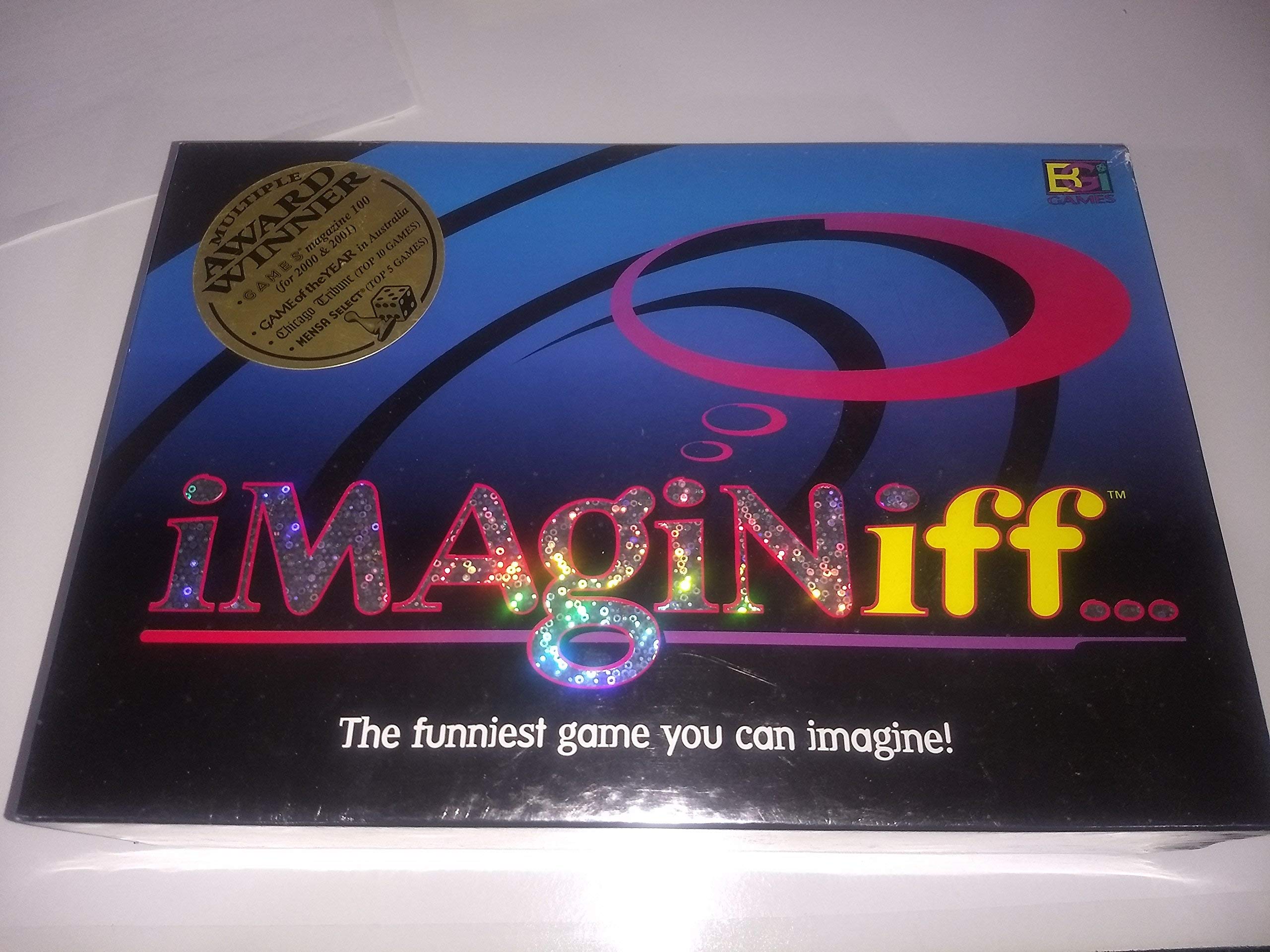 Buffalo Games iMAgiNiff - Fun Family Party Board Game for Adults & Kids - Guess Who Style Trivia Challenge - Perfect for Game Nights, Holidays & Group Gatherings