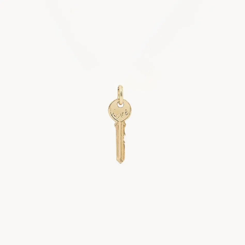 10K Yellow Gold Avata Key Charm - Elegant & Durable Keychain for Women, Perfect Gift for Birthdays, Anniversaries & Special Occasions