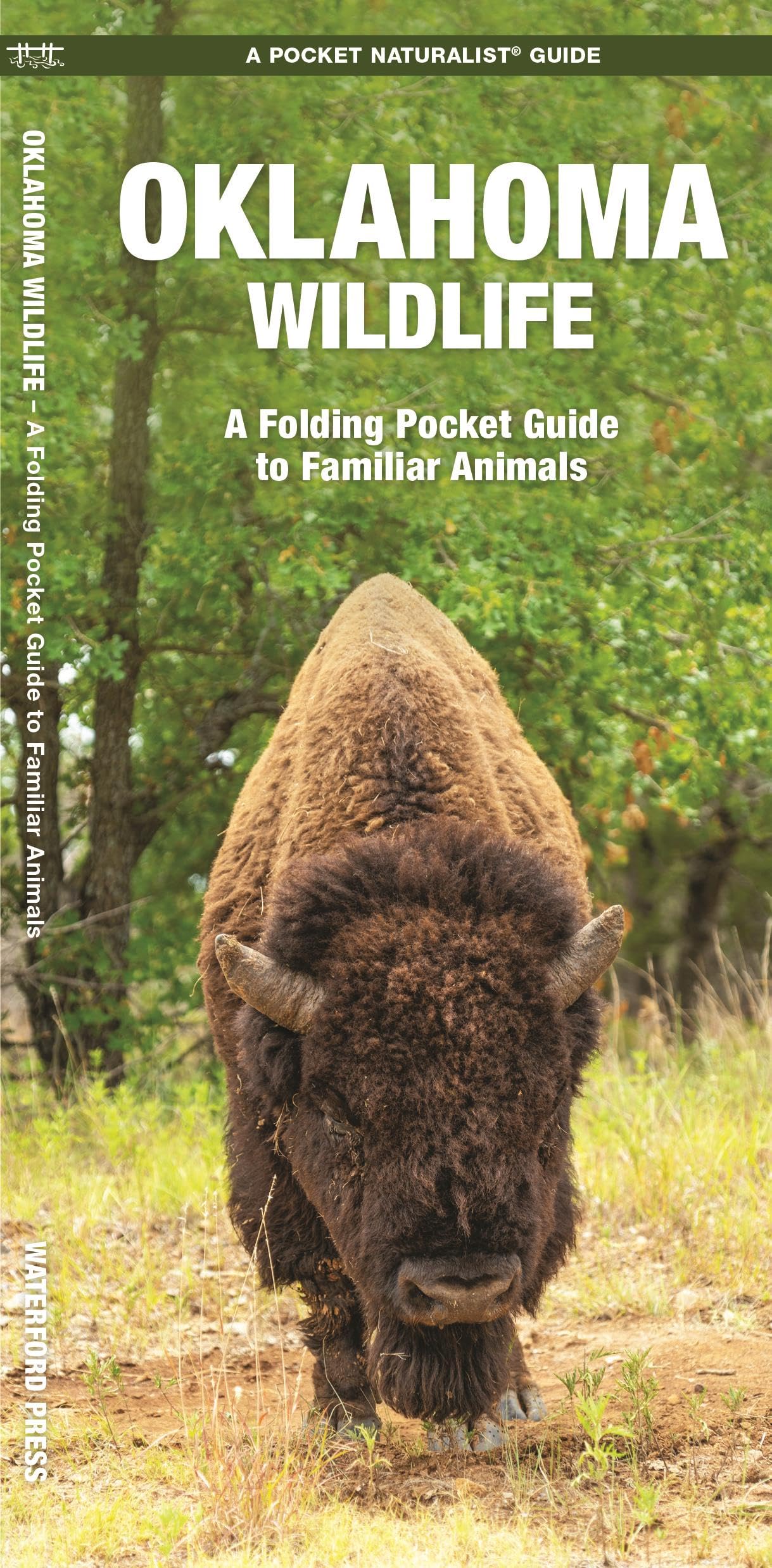 Oklahoma Wildlife Guide: Folding Pocket Book for Familiar Animals Identification & Nature Observation in North America - Perfect for Hiking, Camping & Outdoor Adventures