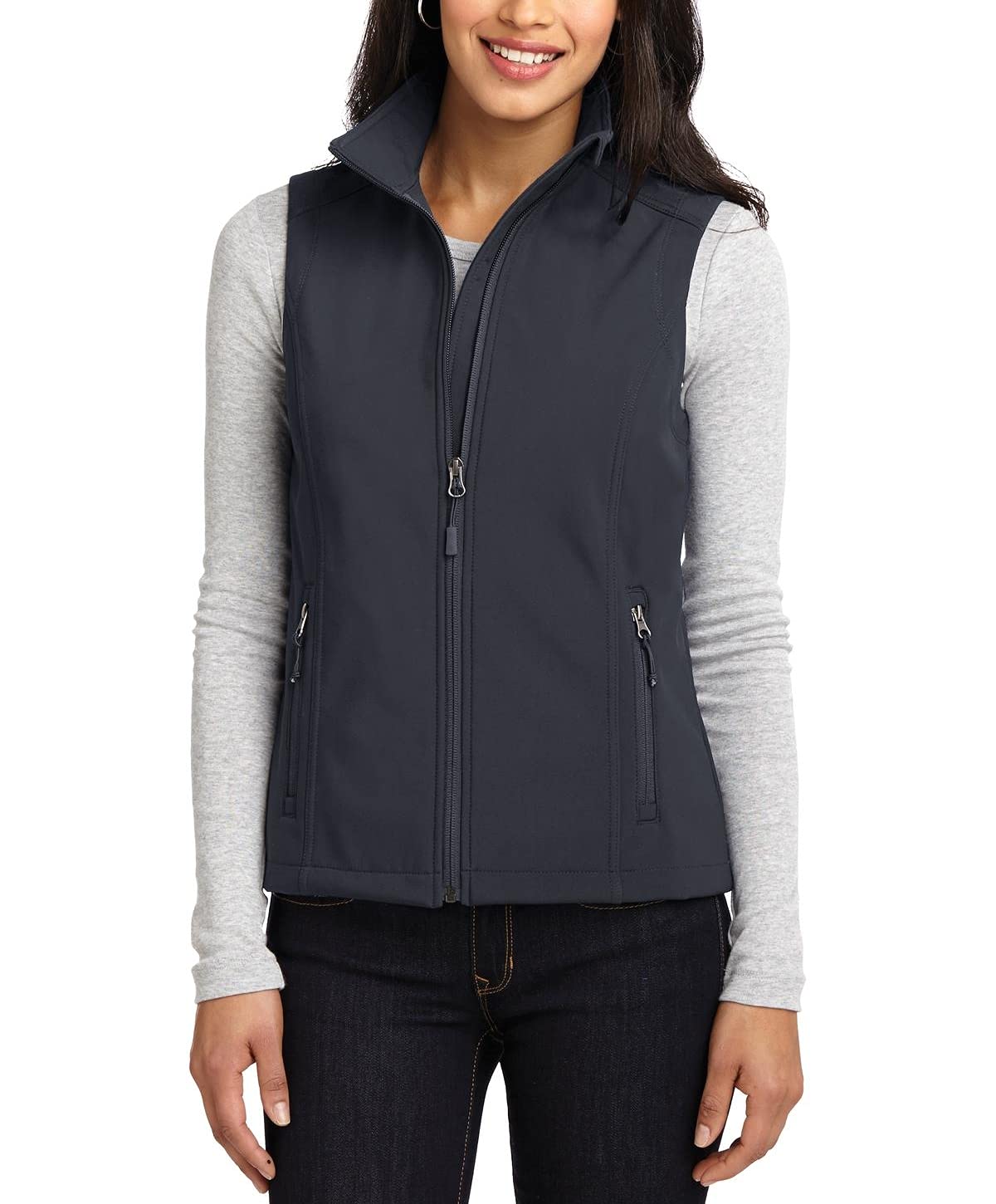 JustBlanks Women's Waterproof Soft Shell Vest for Outdoor Activities