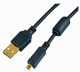Promaster Datafast USB A to Mini USB 4B 6FT Cable - High-Speed Charging & Data Sync for Cameras, MP3 Players & More