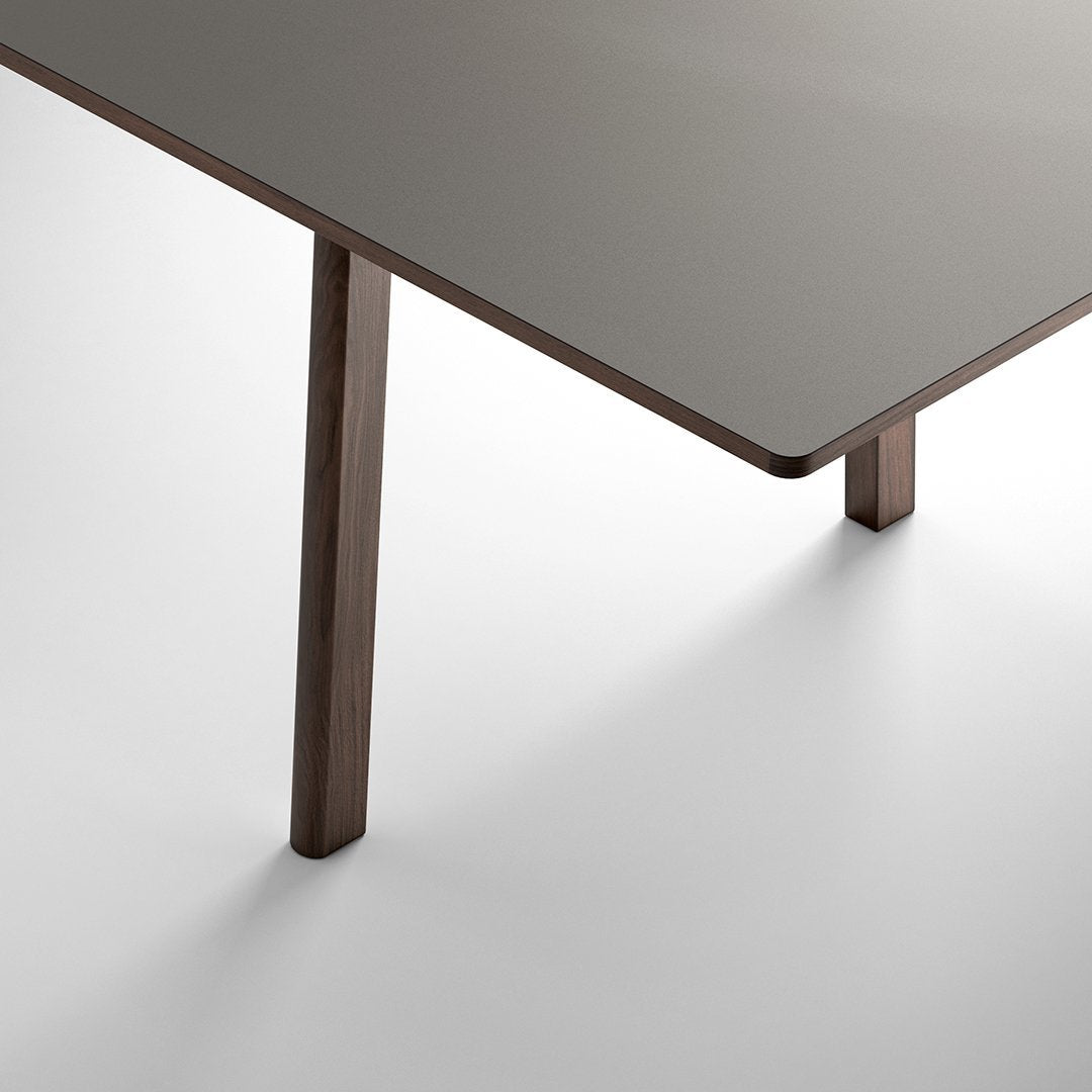 Ana Dining Table - Modern Wooden Dining Table for 6 - Perfect for Family Meals, Dinner Parties & Kitchen Dining Room Decor