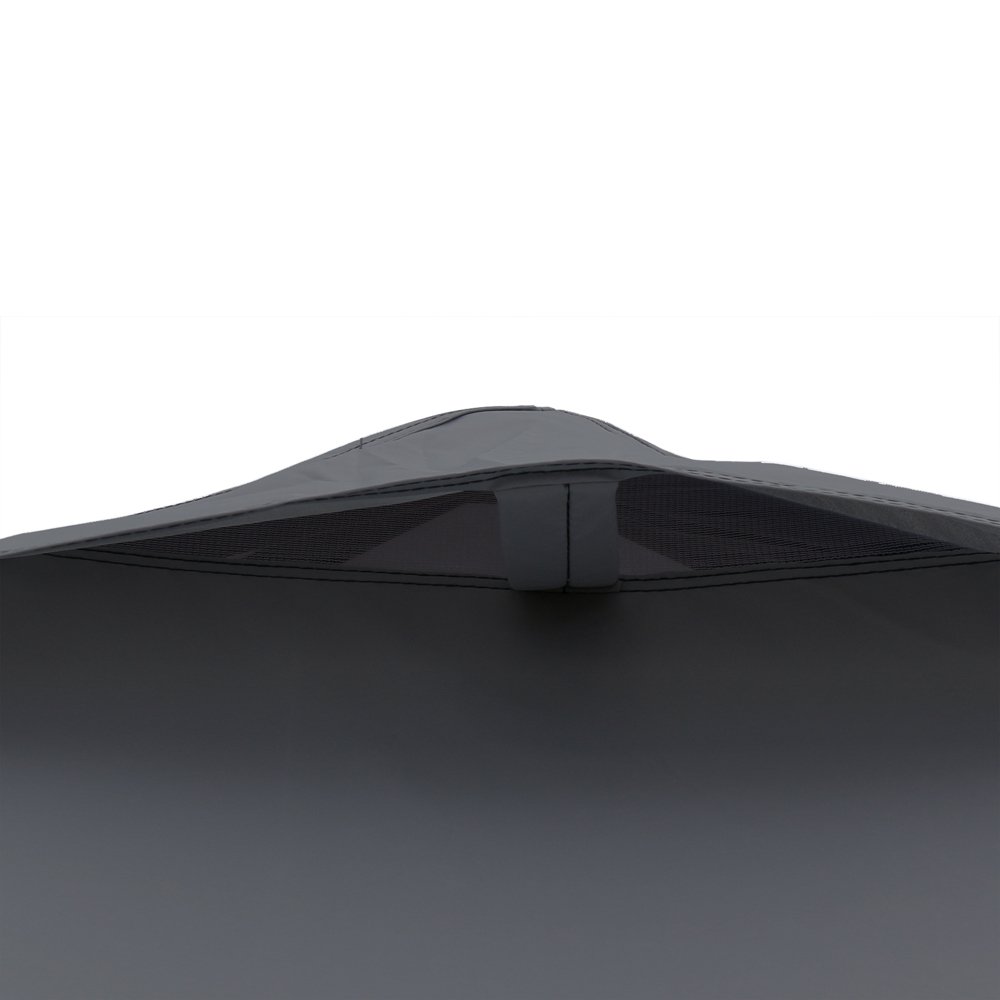 10'x10' Pop Up Canopy Replacement Top - Grey for Outdoor Events