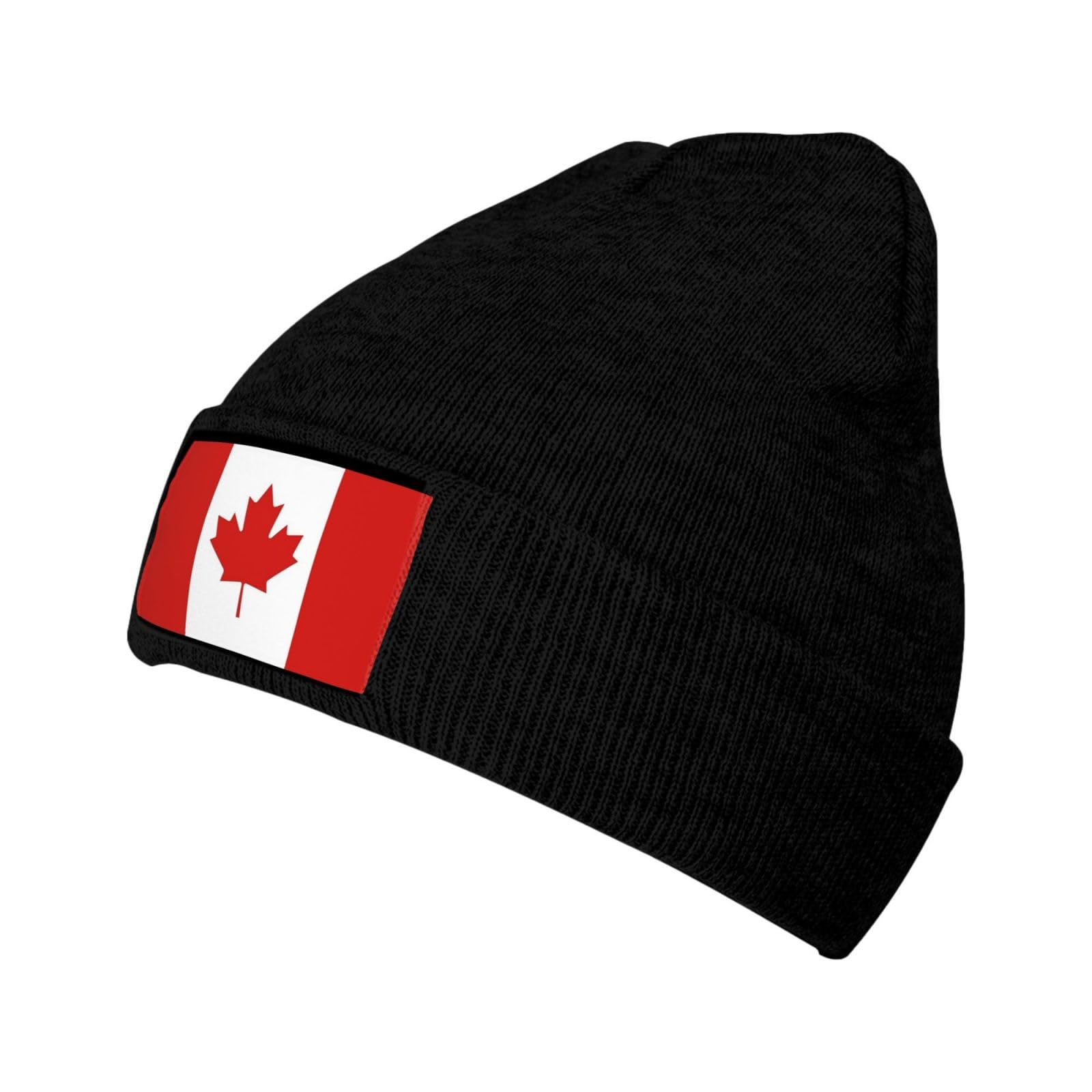 ASYG Patriotic Knit Beanie Hat for Men & Women - Warm Winter Skull Cap with Cute Flag Design - Perfect for Outdoor Activities, Sports & Casual Wear