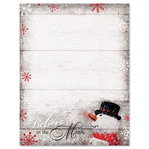 Snowman Believe