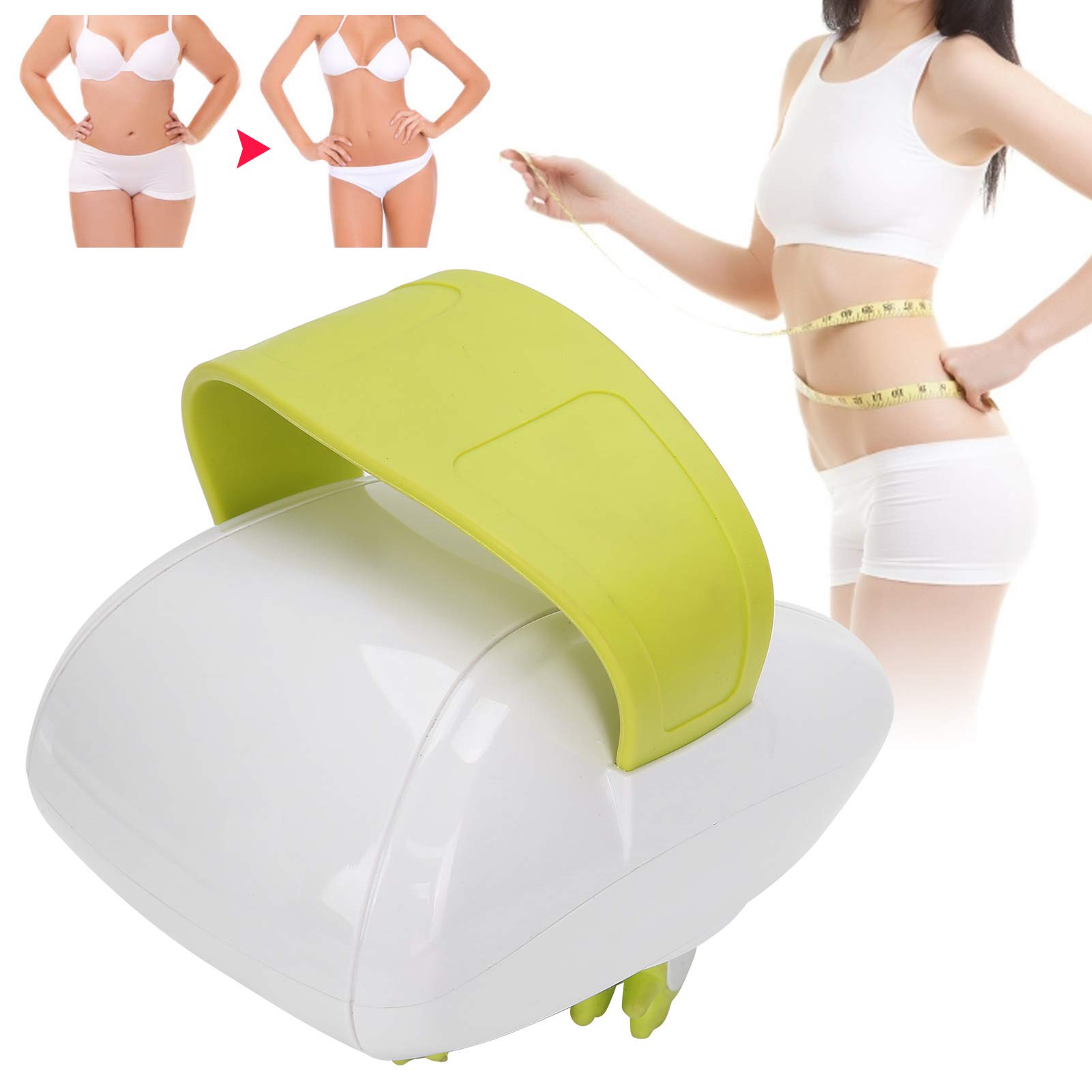 3D Electric Body Slimming Massager - Fat Removal Machine for Weight Loss & Body Shaping (Green) | Portable Beauty Device for Home Use, Spa & Gym Workouts