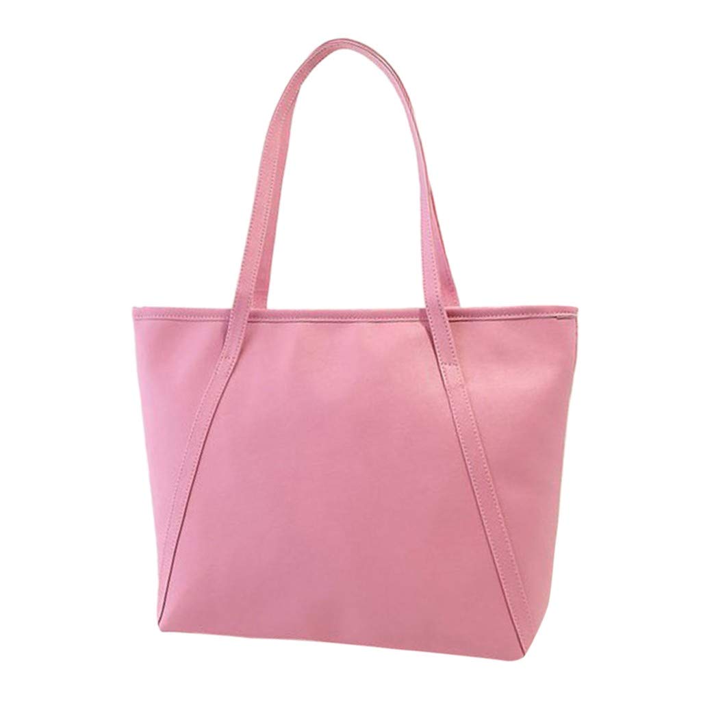 Zippered Tote Bag for Women - Large Capacity Shoulder Bag for Work & Travel
