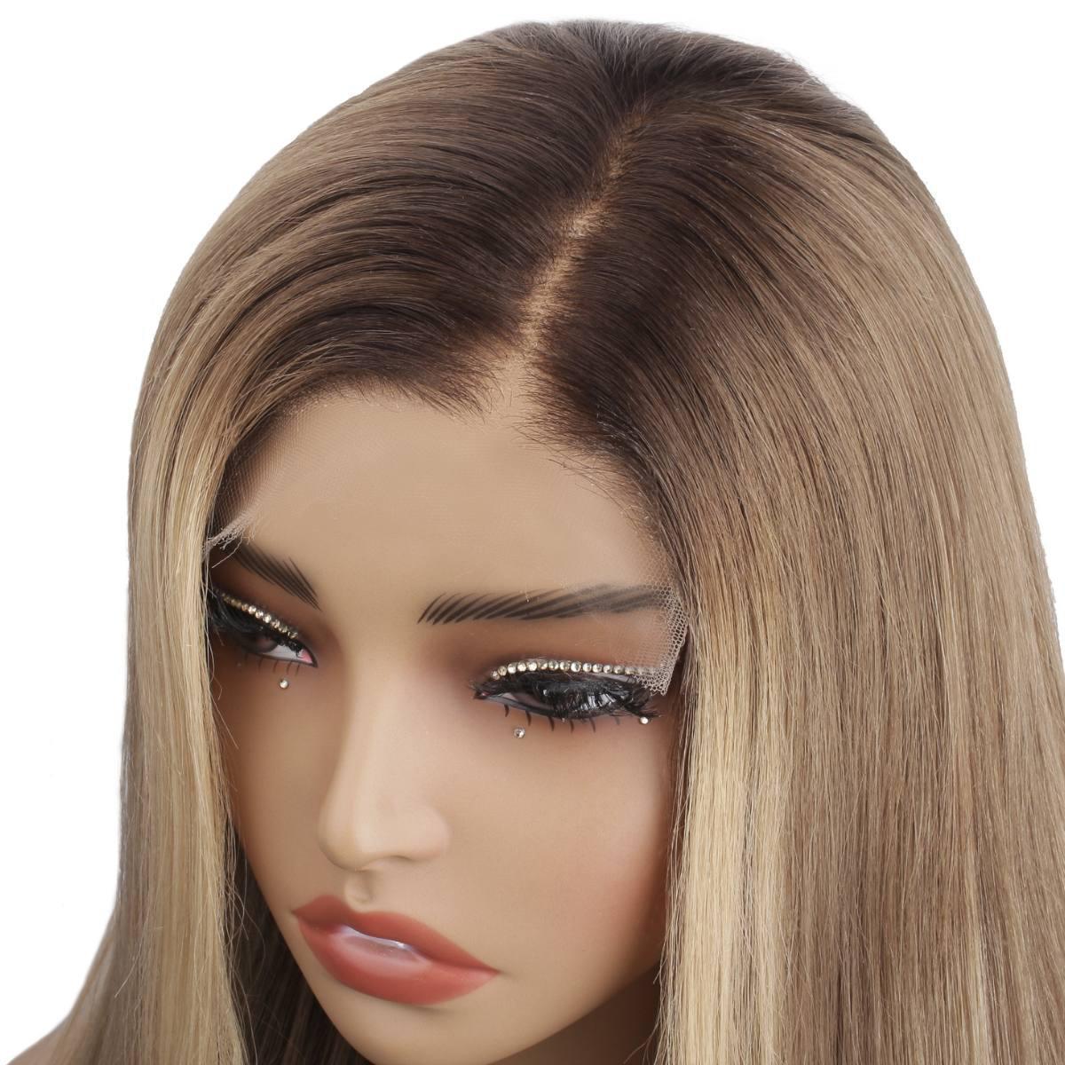 5x5 HD Lace Glueless Human Hair Closure Wig - Hazel Brown Professionally Colored 100% Virgin Hair | Perfect for Daily Wear, Special Occasions & Protective Styling